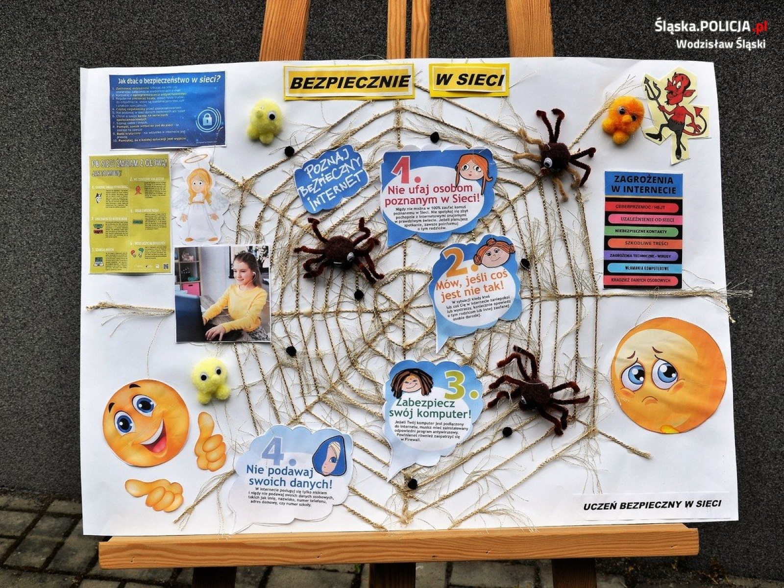 Zdjęcie w galerii na portalu naszwodzislaw.com: W Radlinie podsumowano kampanię Z głową w sieci wiadomości z regionu