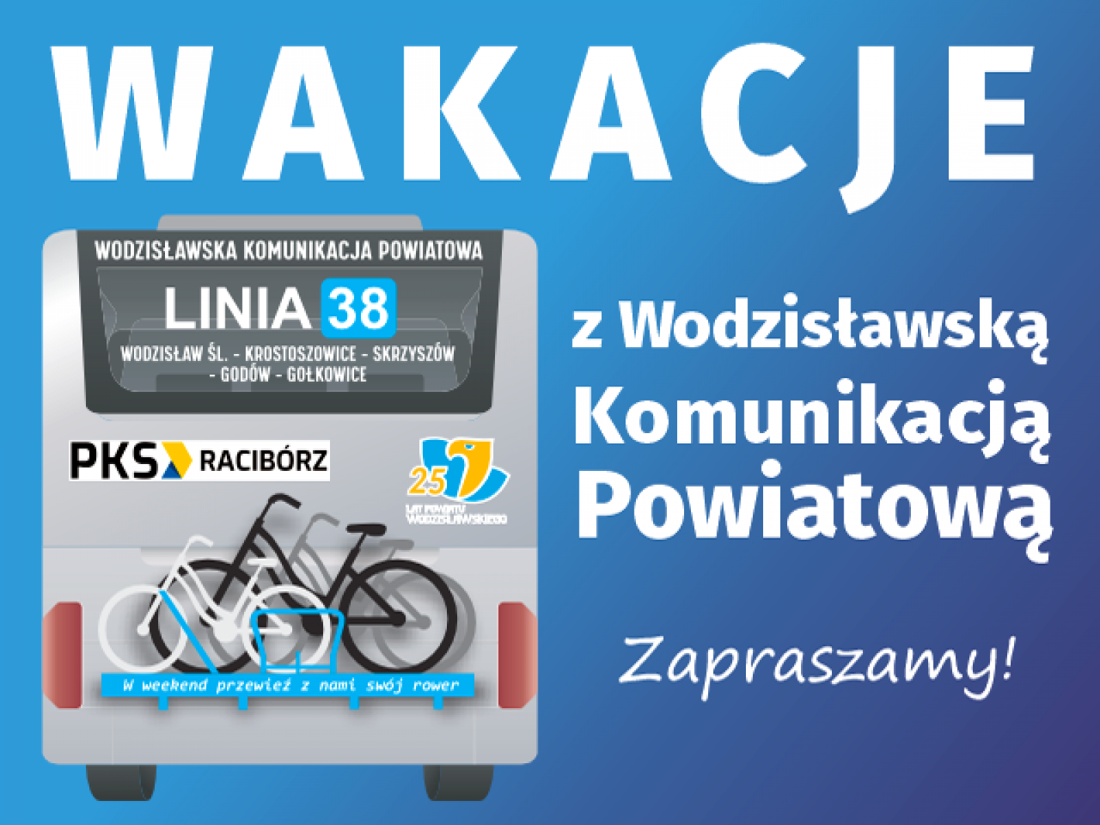 Zdjęcie w galerii na portalu naszwodzislaw.com: Wakacje z Wodzisławską Komunikacją Powiatową wiadomości z regionu