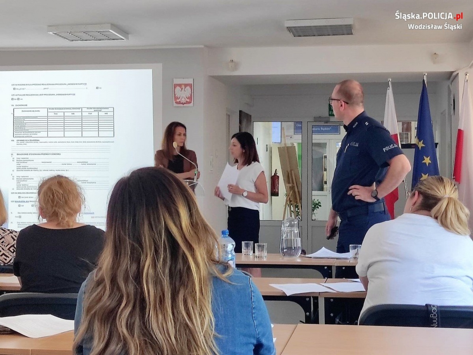 Zdjęcie w galerii na portalu naszwodzislaw.com: Przeciwdziałanie przemocy domowej. Konferencja w PODN wiadomości z regionu