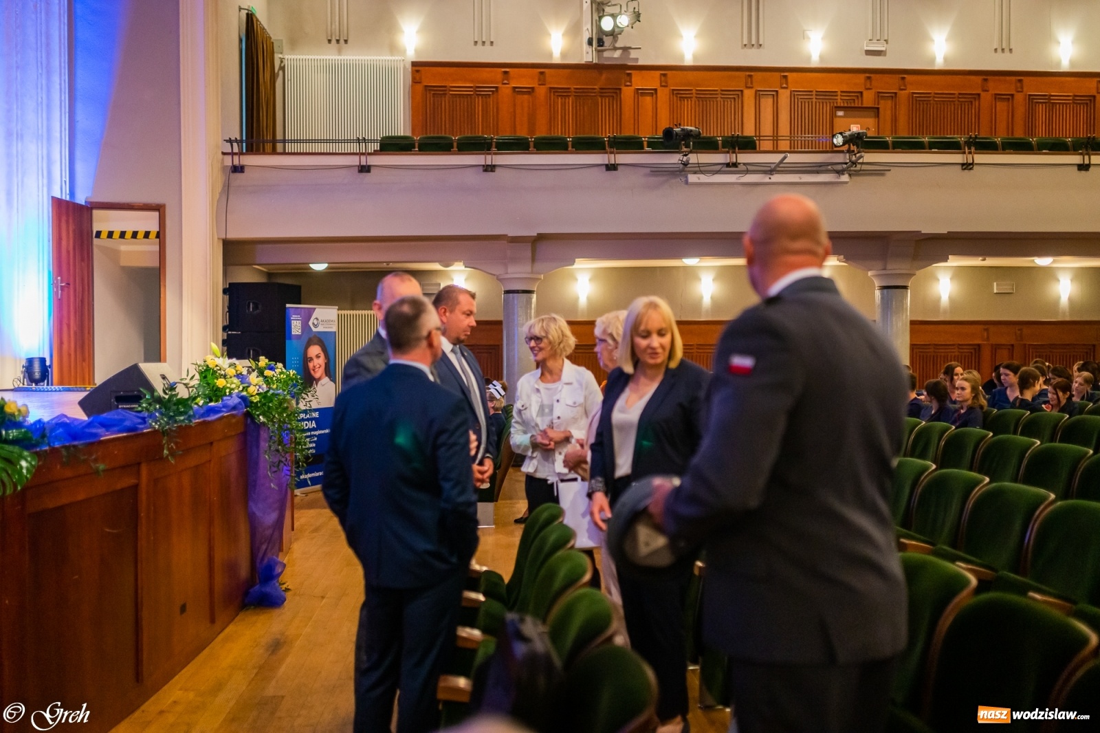 Zdjęcie w galerii na portalu naszwodzislaw.com: By zostać pielęgniarką trzeba kochać ludzi. Uroczystość czepkowania studentów ANS w Raciborzu [FOTO i WIDEO] wiadomości z regionu