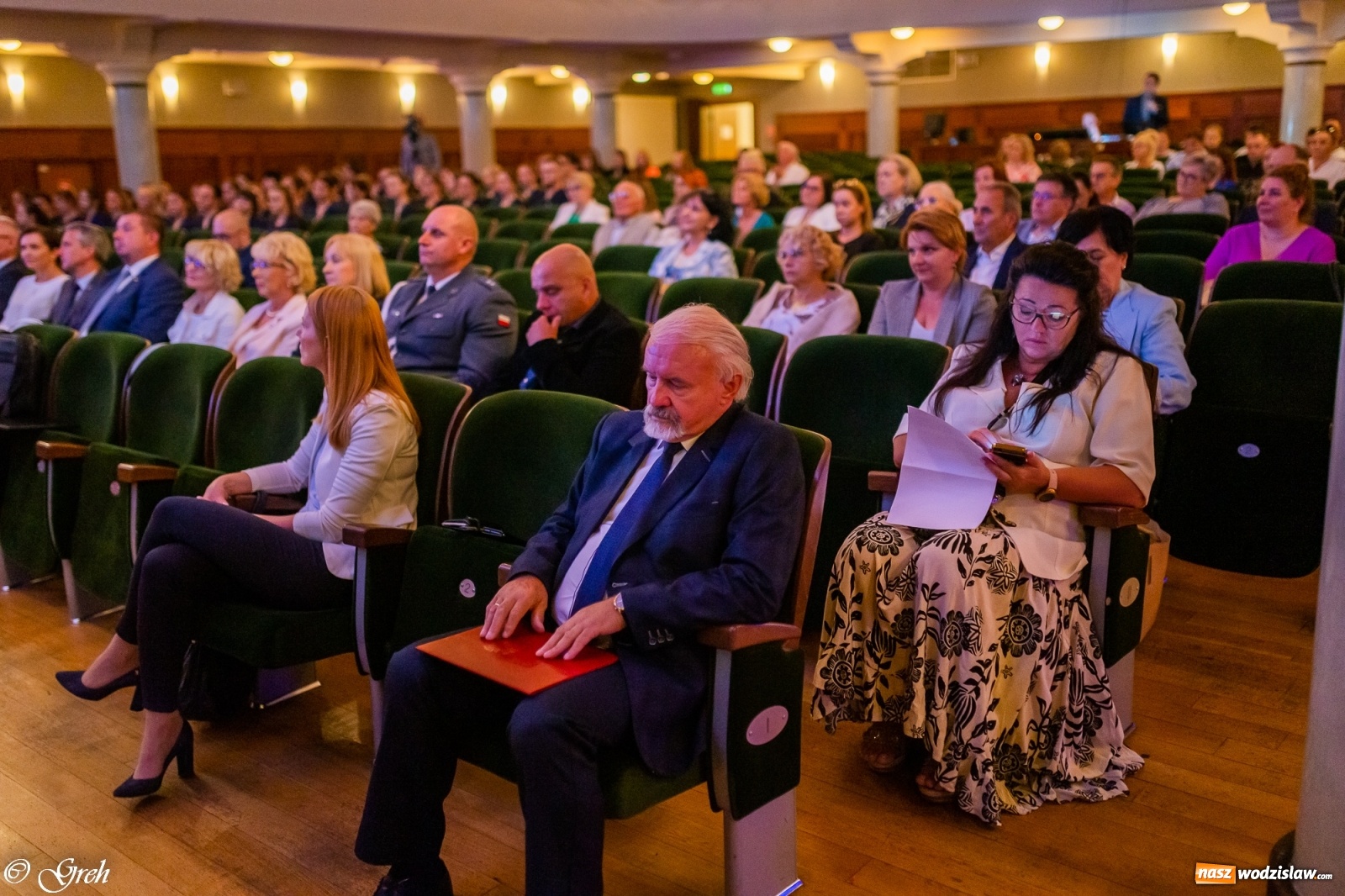 Zdjęcie w galerii na portalu naszwodzislaw.com: By zostać pielęgniarką trzeba kochać ludzi. Uroczystość czepkowania studentów ANS w Raciborzu [FOTO i WIDEO] wiadomości z regionu