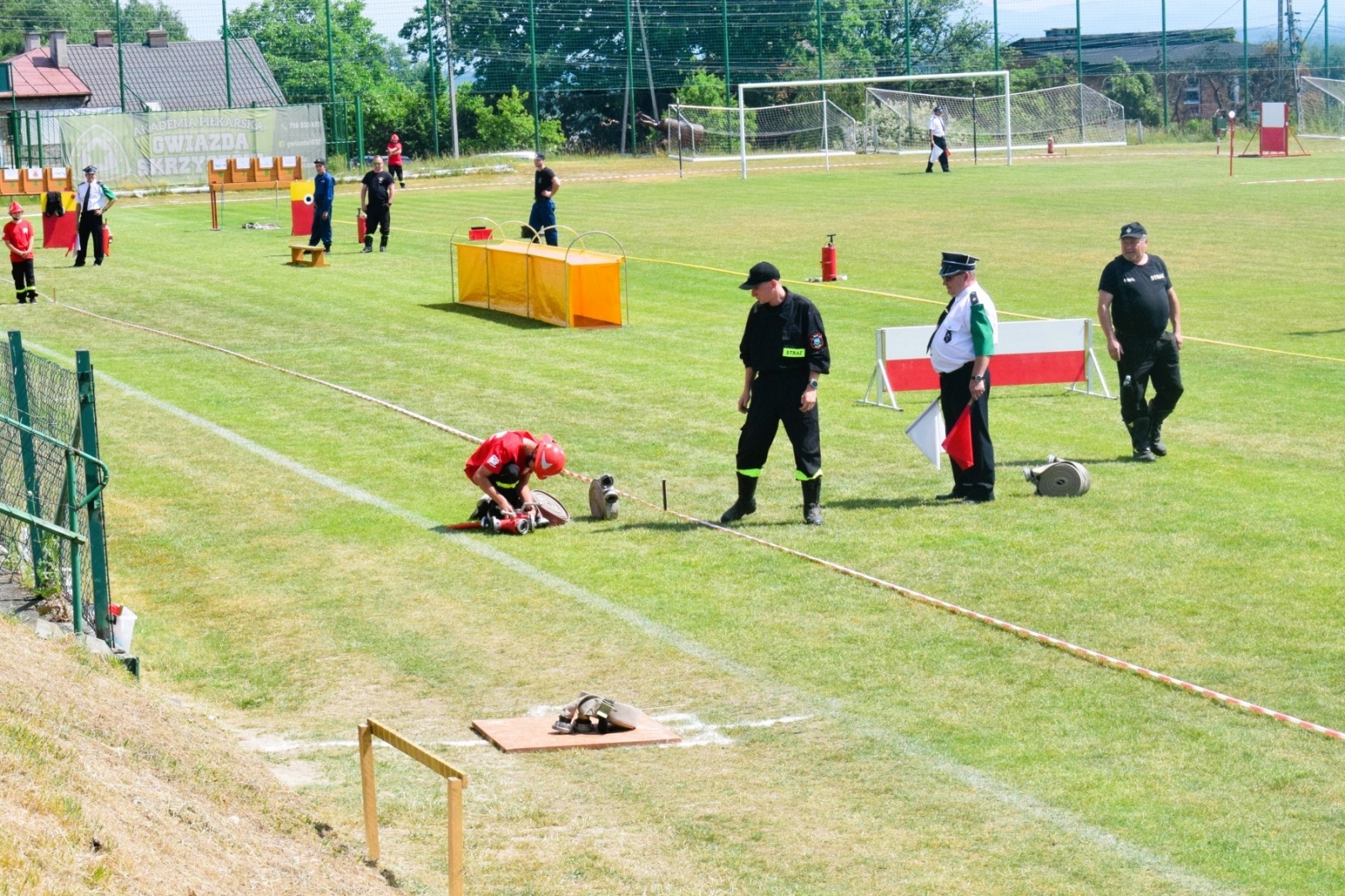 Zdjęcie w galerii na portalu naszwodzislaw.com: OSP Skrzyszów i OSP Łaziska najlepsze w gminnych zawodach sportowo-pożarniczych [FOTO] wiadomości z regionu