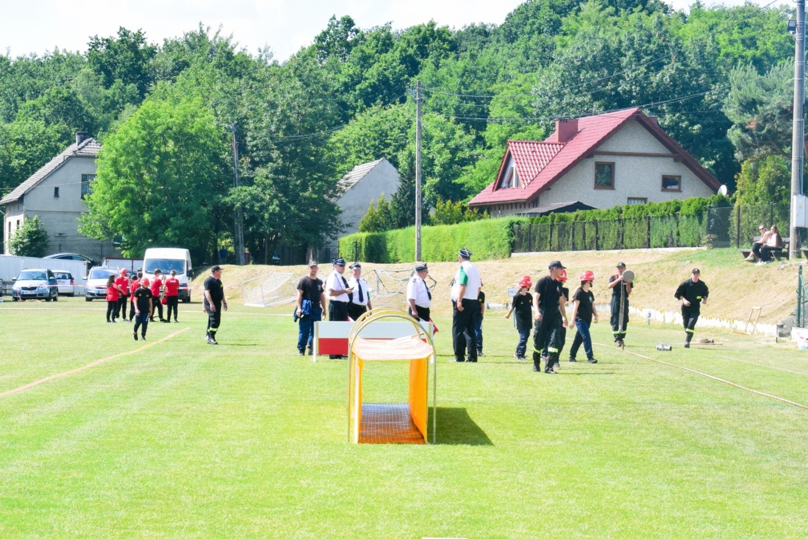 Zdjęcie w galerii na portalu naszwodzislaw.com: OSP Skrzyszów i OSP Łaziska najlepsze w gminnych zawodach sportowo-pożarniczych [FOTO] wiadomości z regionu