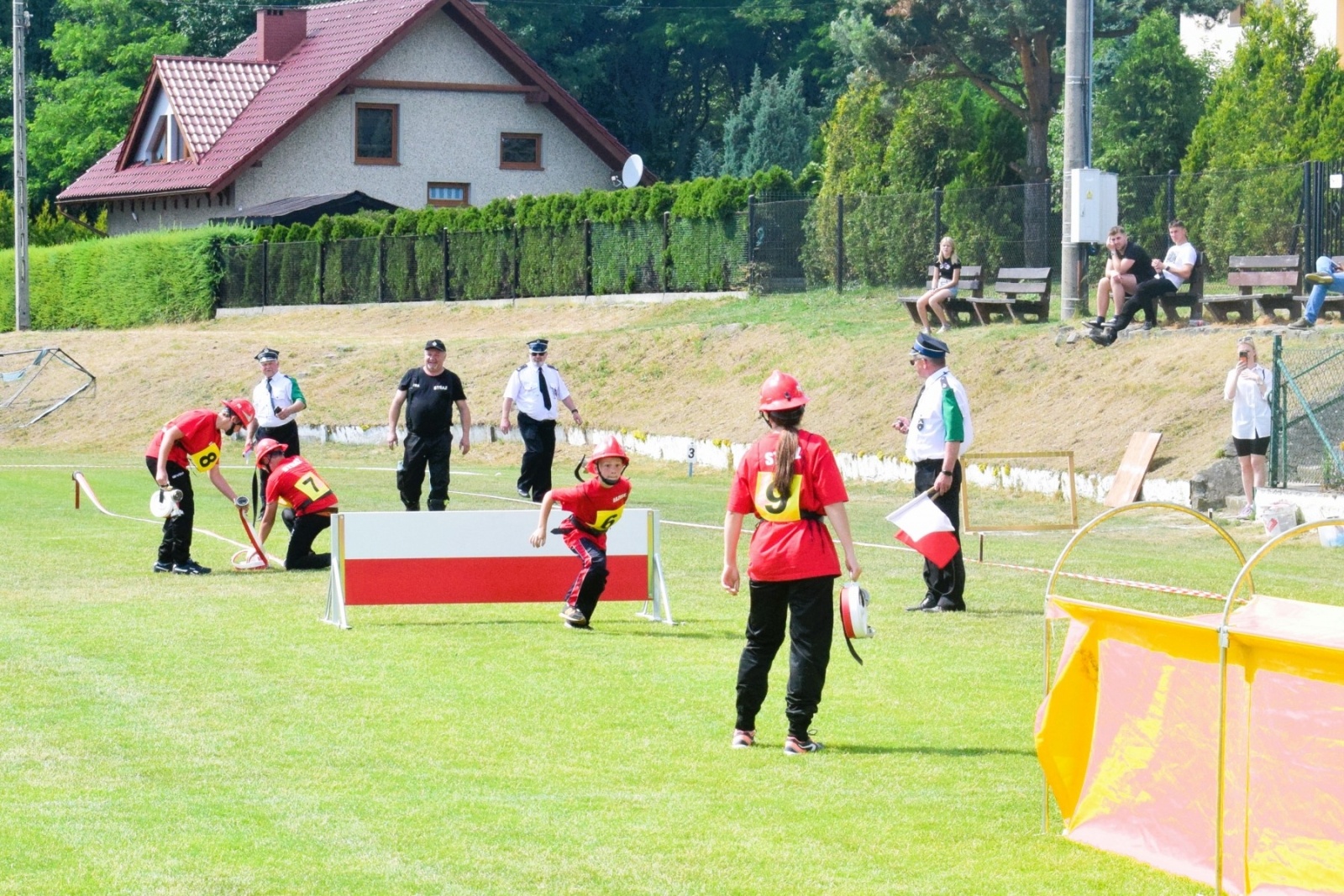 Zdjęcie w galerii na portalu naszwodzislaw.com: OSP Skrzyszów i OSP Łaziska najlepsze w gminnych zawodach sportowo-pożarniczych [FOTO] wiadomości z regionu