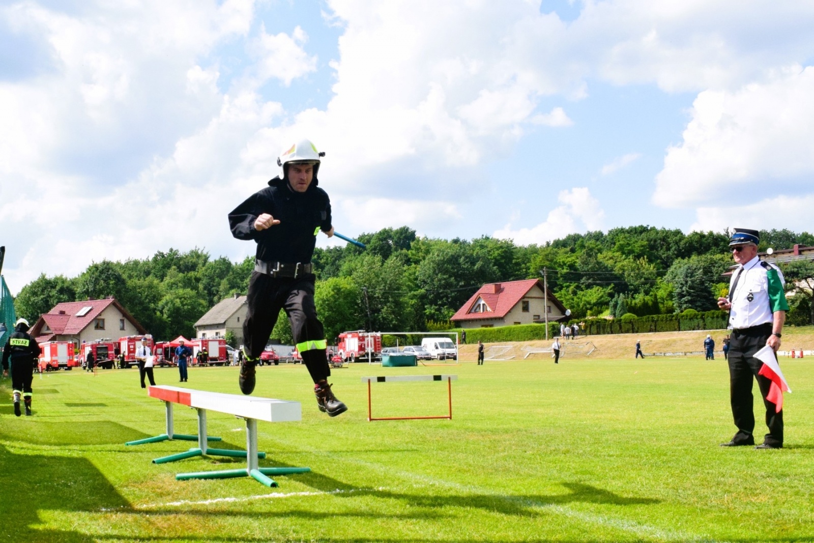 Zdjęcie w galerii na portalu naszwodzislaw.com: OSP Skrzyszów i OSP Łaziska najlepsze w gminnych zawodach sportowo-pożarniczych [FOTO] wiadomości z regionu
