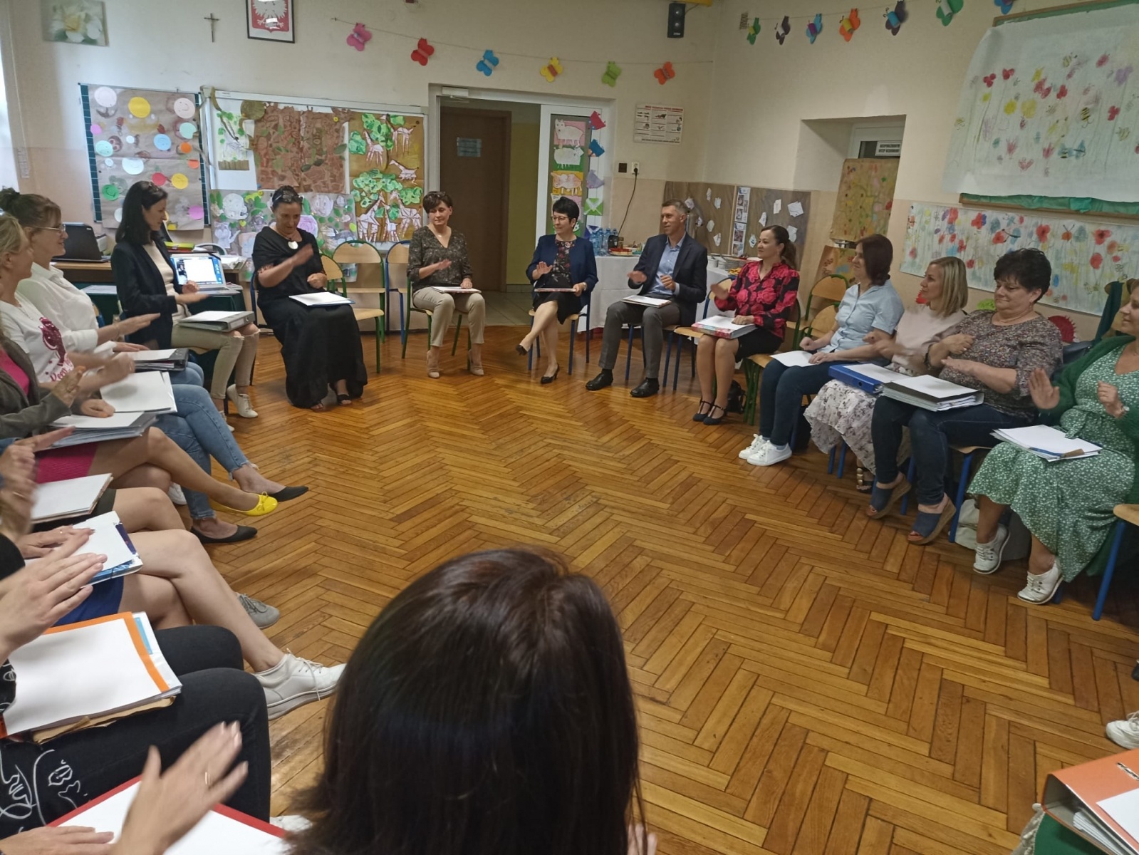 Zdjęcie w galerii na portalu naszwodzislaw.com: Edukacja przez ruch. Nauczyciele szkolili się w Wodzisławiu Śląskim wiadomości z regionu