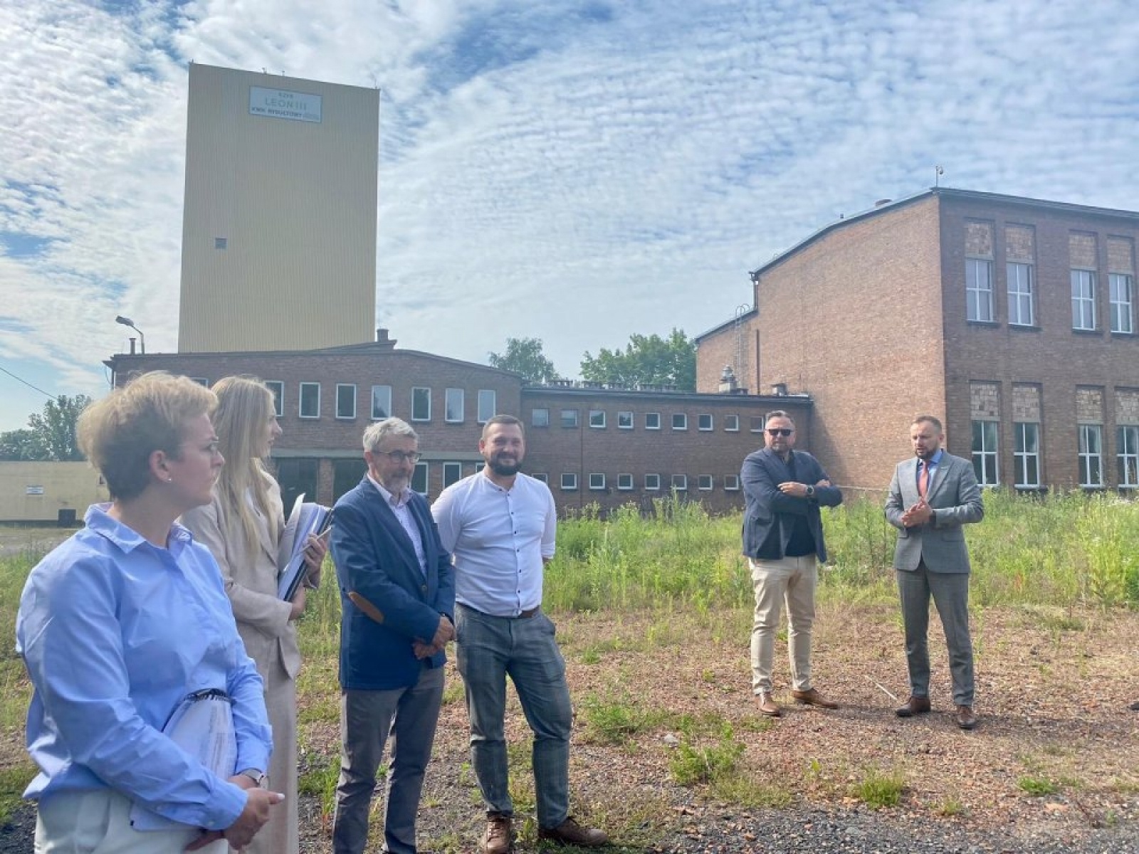 Zdjęcie w galerii na portalu naszwodzislaw.com: Rydułtowy. Rusza zagospodarowanie terenów poprzemysłowych w rejonie Szybu Leon III wiadomości z regionu