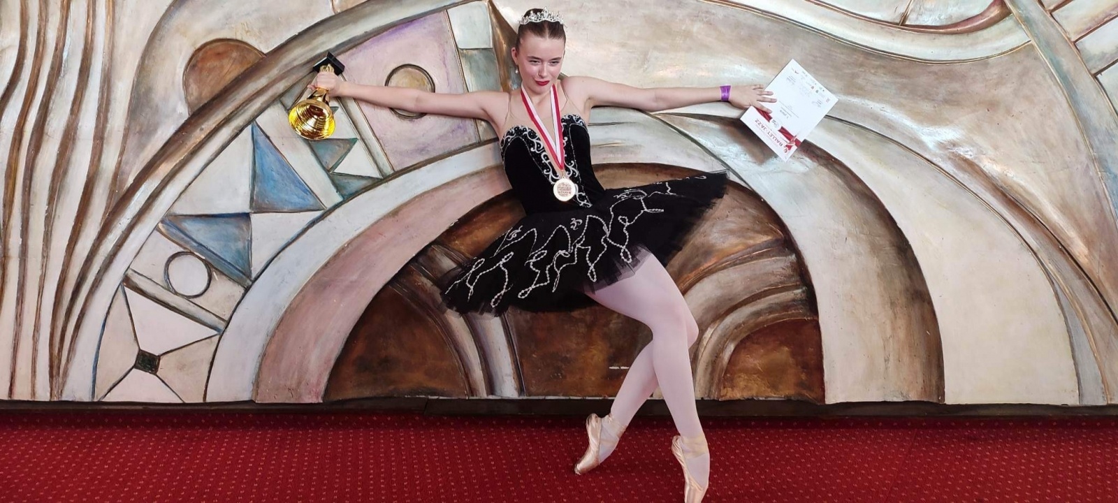 Zdjęcie w galerii na portalu naszwodzislaw.com: Zuzanna Wójtowicz z wodzisławskiego Mirażu najlepsza w Europie po raz drugi wiadomości z regionu