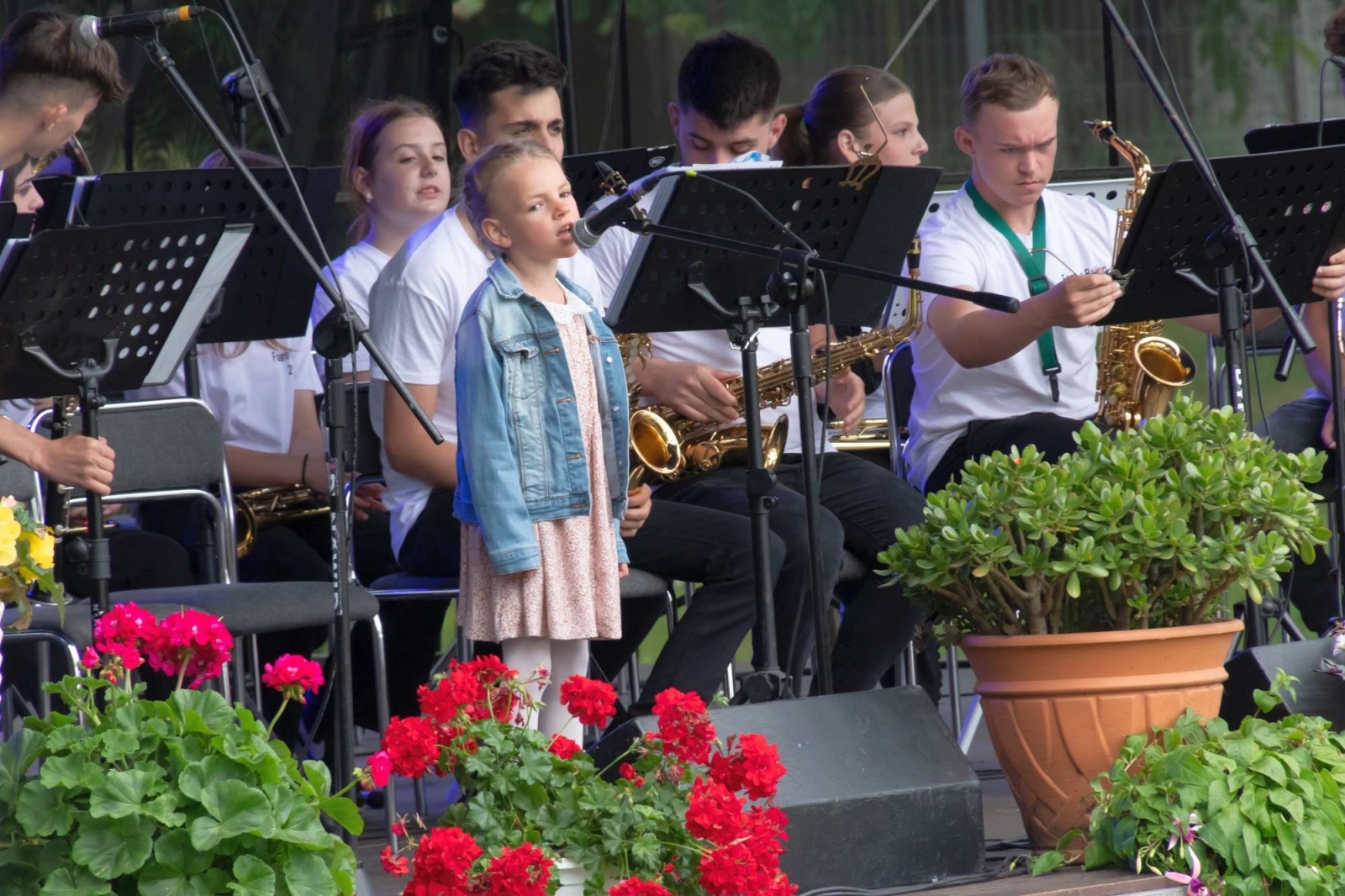 Zdjęcie w galerii na portalu naszwodzislaw.com: Jest w orkiestrach dętych siła. Orkiestra z Gołkowic na podium w Tworkowie wiadomości z regionu