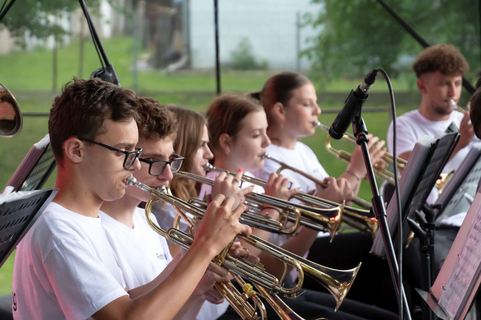 Zdjęcie w galerii na portalu naszwodzislaw.com: Jest w orkiestrach dętych siła. Orkiestra z Gołkowic na podium w Tworkowie wiadomości z regionu