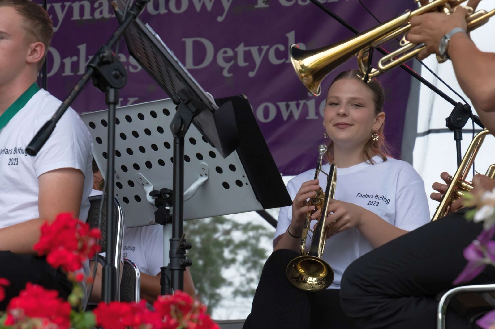 Zdjęcie w galerii na portalu naszwodzislaw.com: Jest w orkiestrach dętych siła. Orkiestra z Gołkowic na podium w Tworkowie wiadomości z regionu
