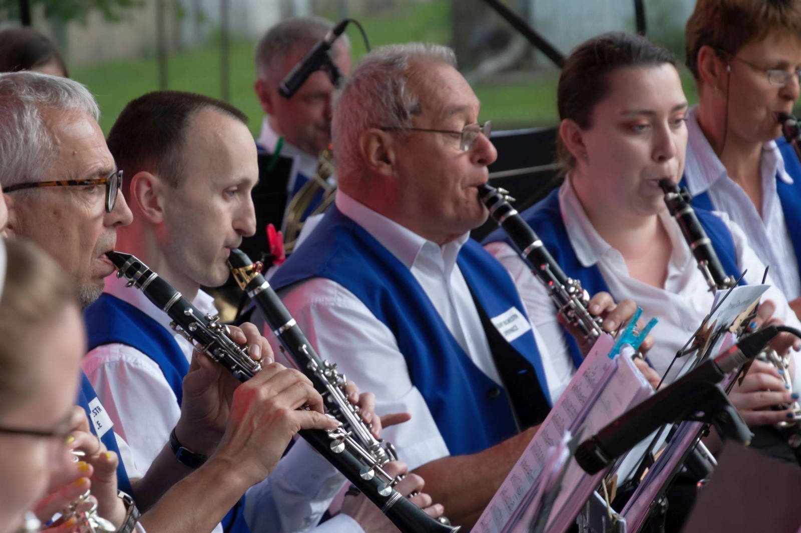 Zdjęcie w galerii na portalu naszwodzislaw.com: Jest w orkiestrach dętych siła. Orkiestra z Gołkowic na podium w Tworkowie wiadomości z regionu