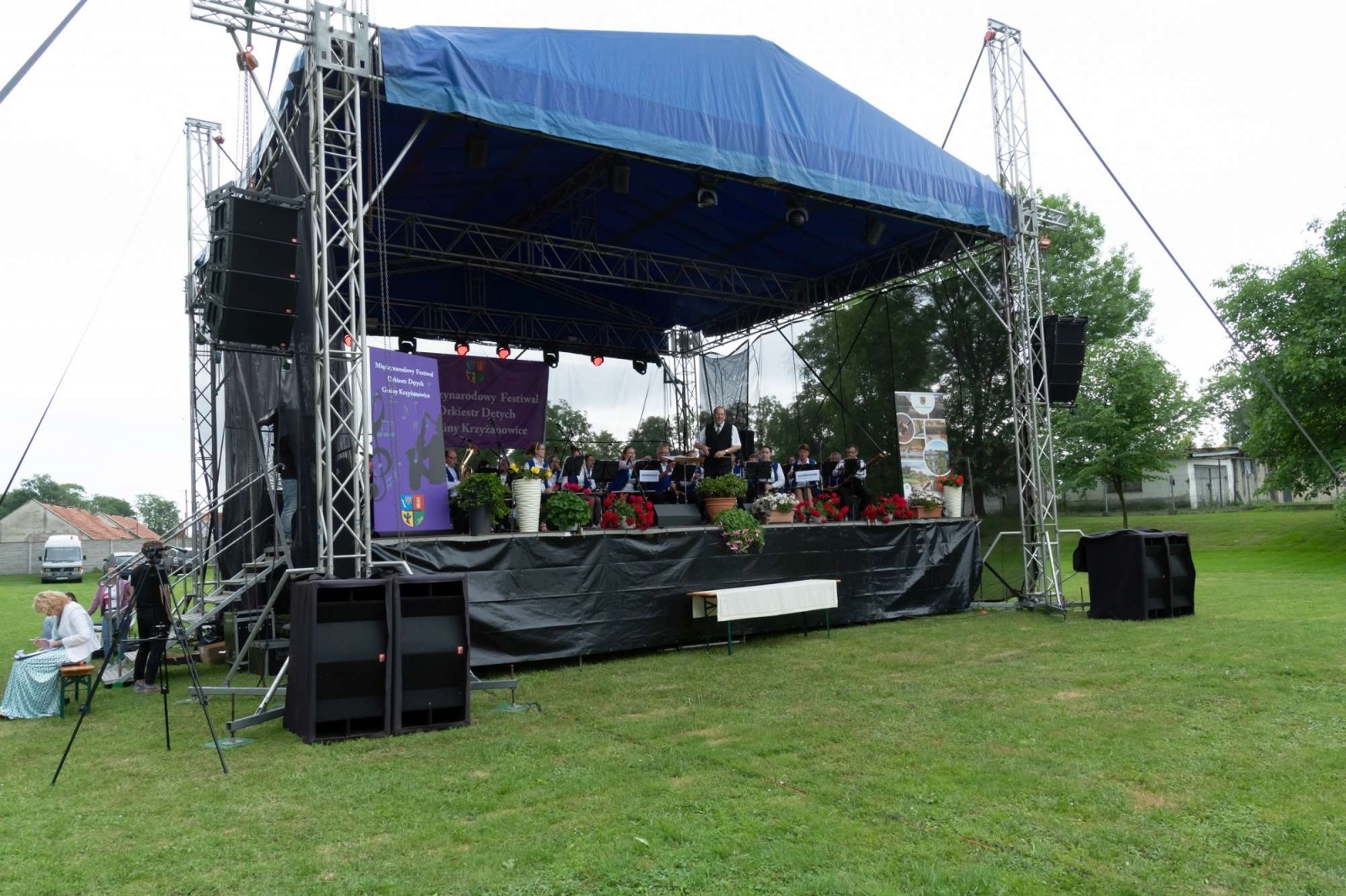 Zdjęcie w galerii na portalu naszwodzislaw.com: Jest w orkiestrach dętych siła. Orkiestra z Gołkowic na podium w Tworkowie wiadomości z regionu