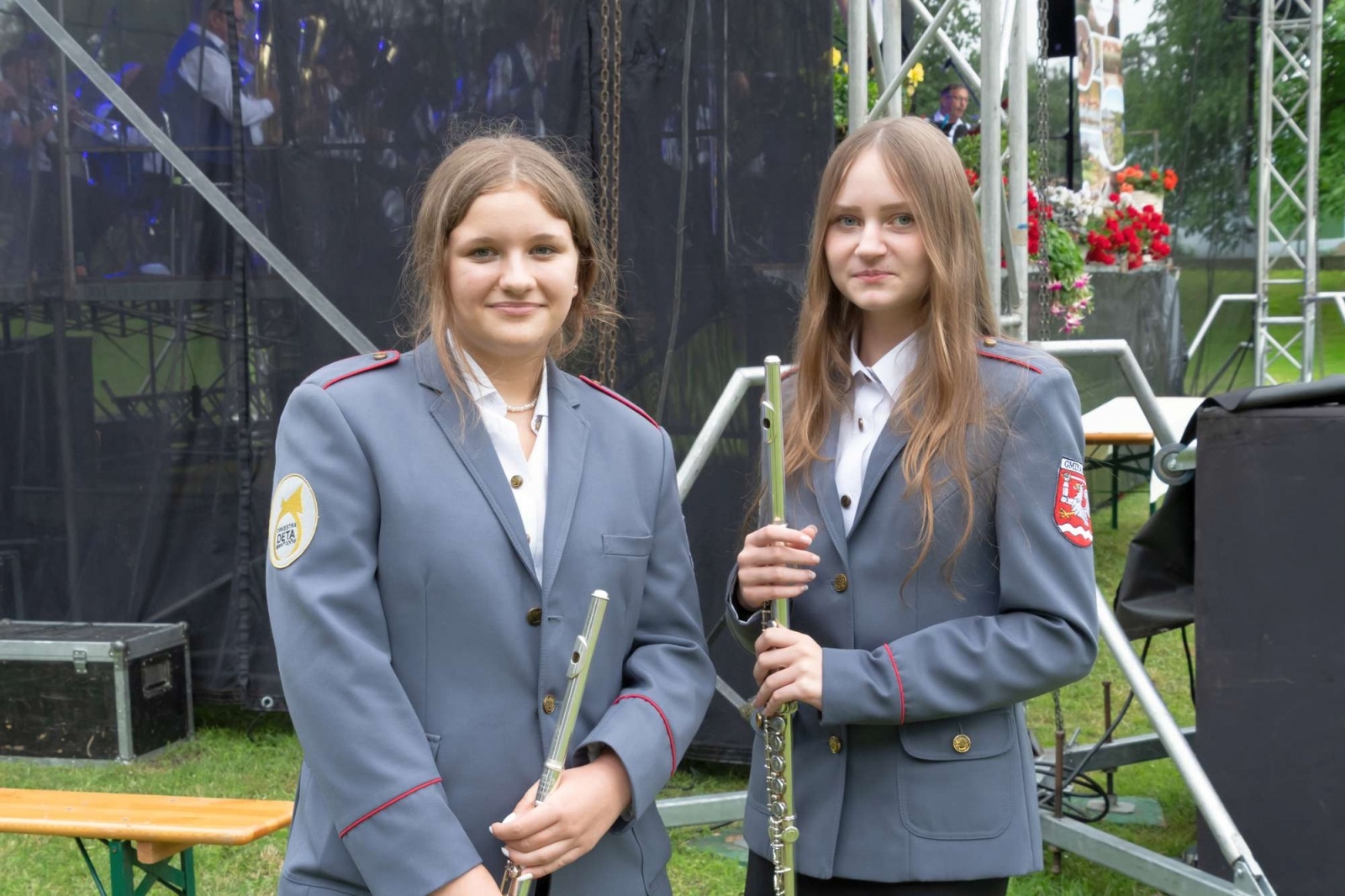 Zdjęcie w galerii na portalu naszwodzislaw.com: Jest w orkiestrach dętych siła. Orkiestra z Gołkowic na podium w Tworkowie wiadomości z regionu