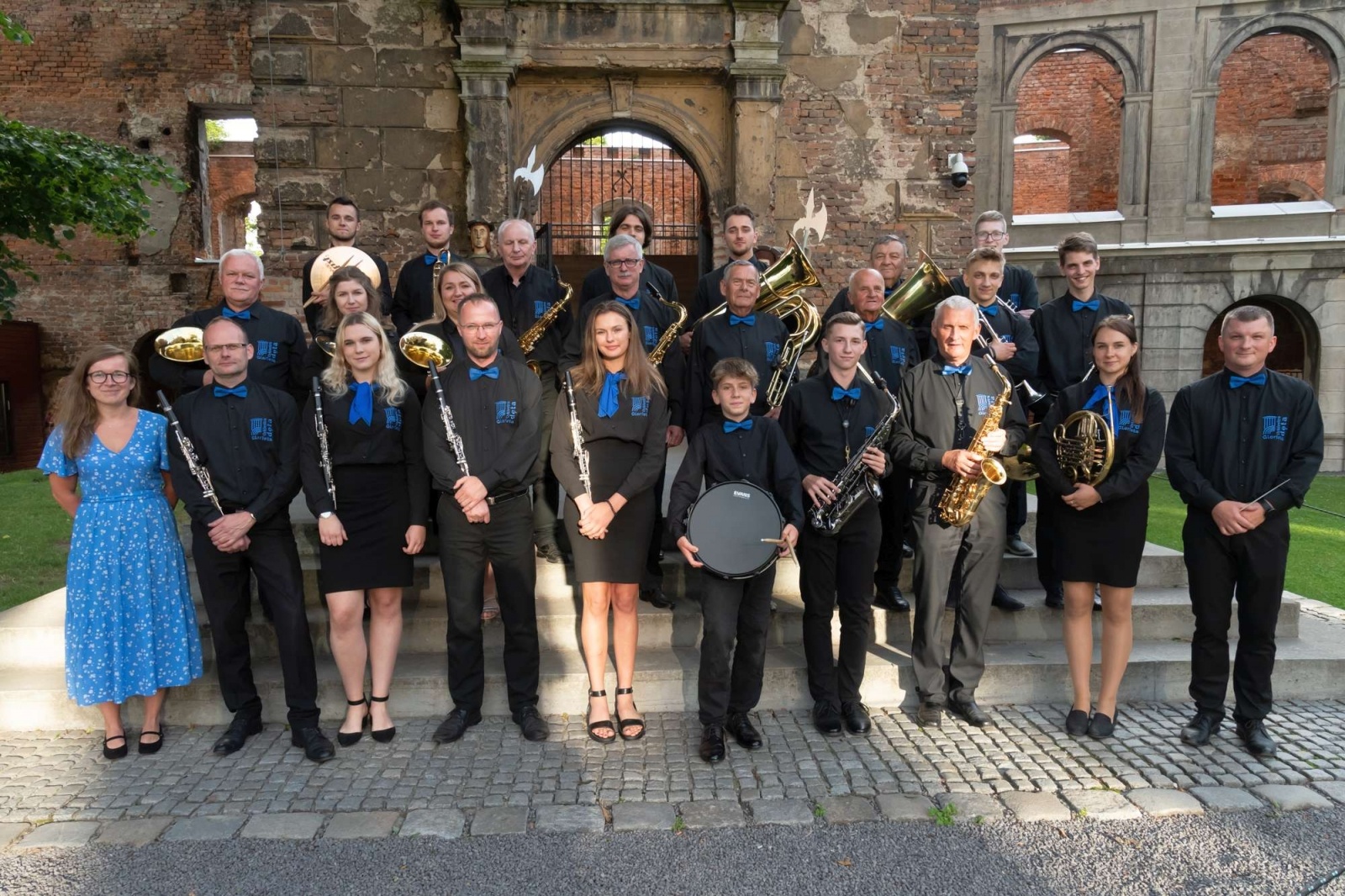 Zdjęcie w galerii na portalu naszwodzislaw.com: Jest w orkiestrach dętych siła. Orkiestra z Gołkowic na podium w Tworkowie wiadomości z regionu