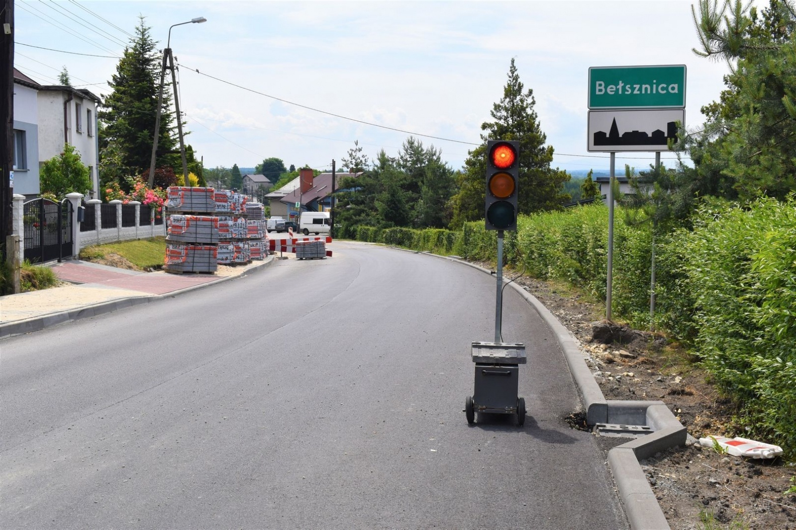 Zdjęcie w galerii na portalu naszwodzislaw.com: Trwają remonty na powiatowych drogach [FOTO] wiadomości z regionu