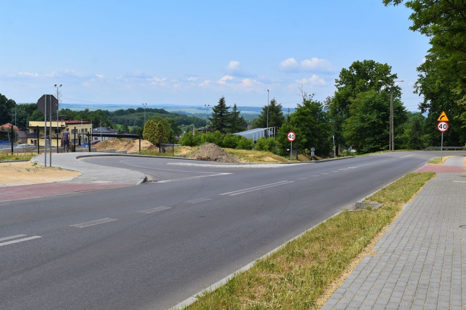 Zdjęcie w galerii na portalu naszwodzislaw.com: Trwają remonty na powiatowych drogach [FOTO] wiadomości z regionu