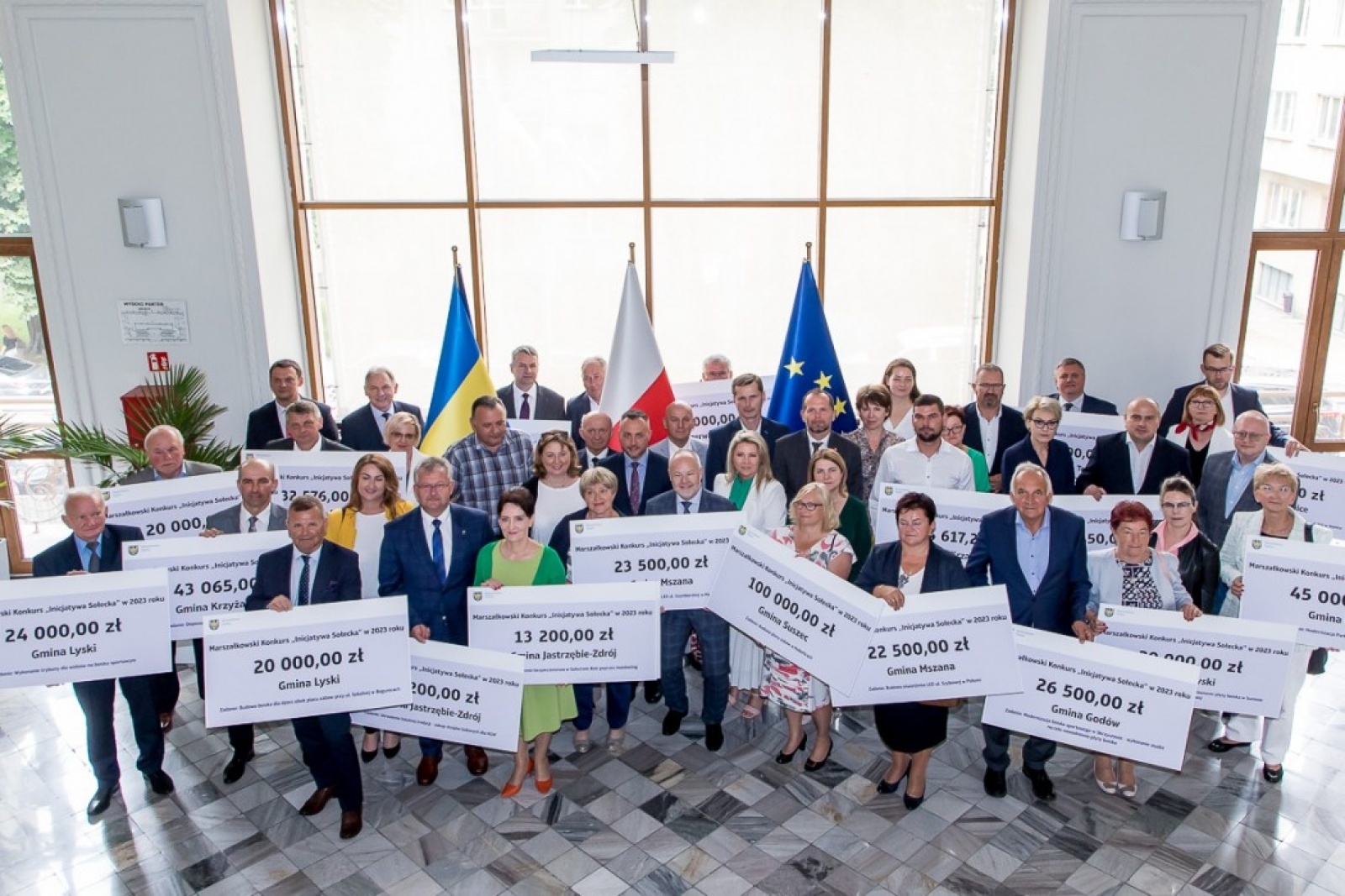 Zdjęcie w galerii na portalu naszwodzislaw.com: Inicjatywa sołecka. Wsparcie dla gmin powiatu wodzisławskiego wiadomości z regionu