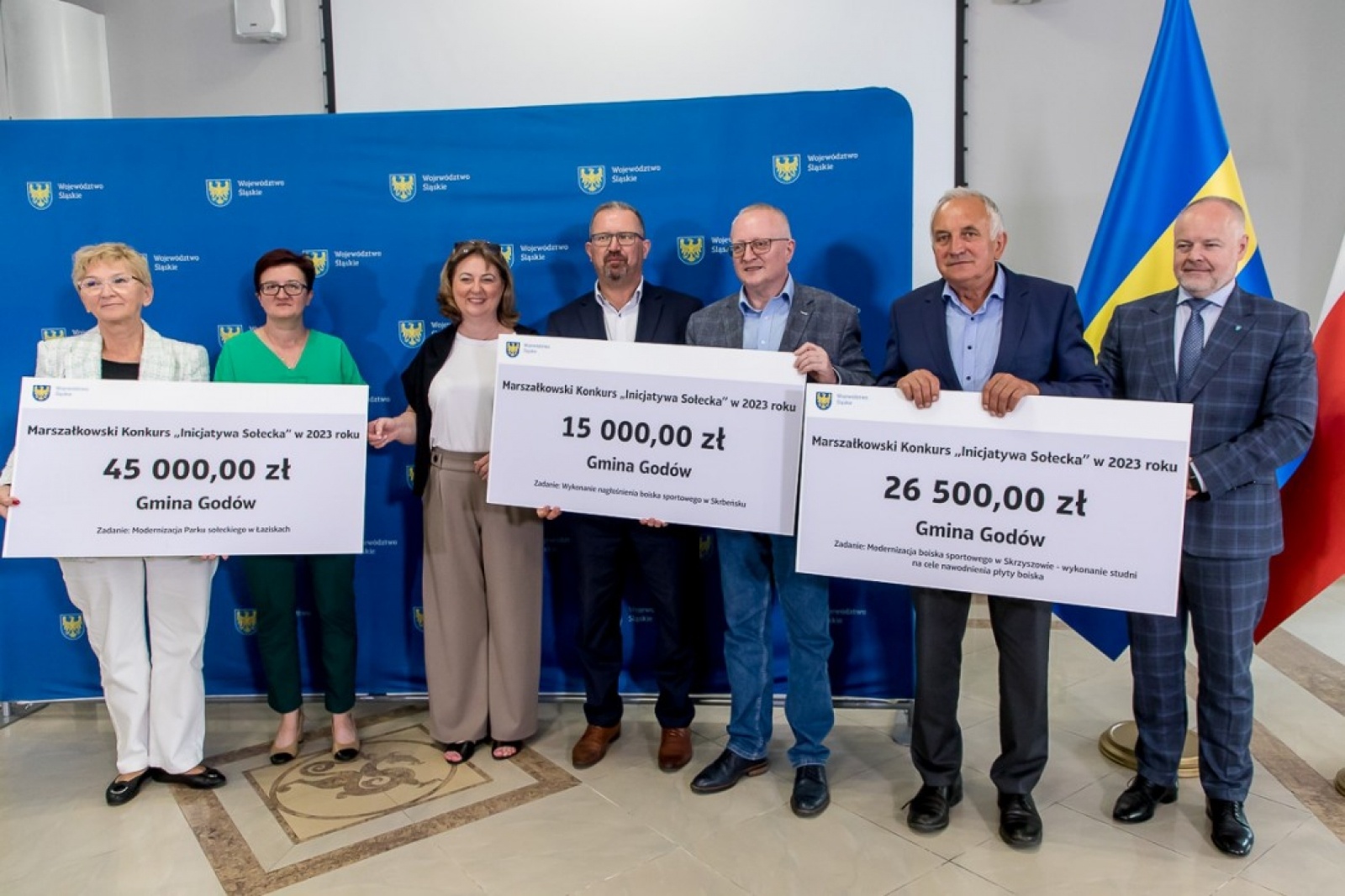 Zdjęcie w galerii na portalu naszwodzislaw.com: Inicjatywa sołecka. Wsparcie dla gmin powiatu wodzisławskiego wiadomości z regionu