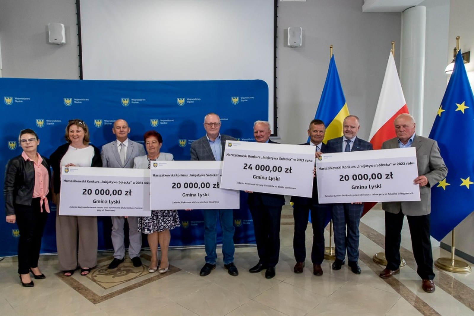 Zdjęcie w galerii na portalu naszwodzislaw.com: Inicjatywa sołecka. Wsparcie dla gmin powiatu wodzisławskiego wiadomości z regionu