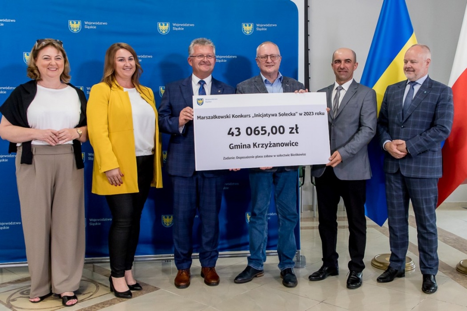 Zdjęcie w galerii na portalu naszwodzislaw.com: Inicjatywa sołecka. Wsparcie dla gmin powiatu wodzisławskiego wiadomości z regionu