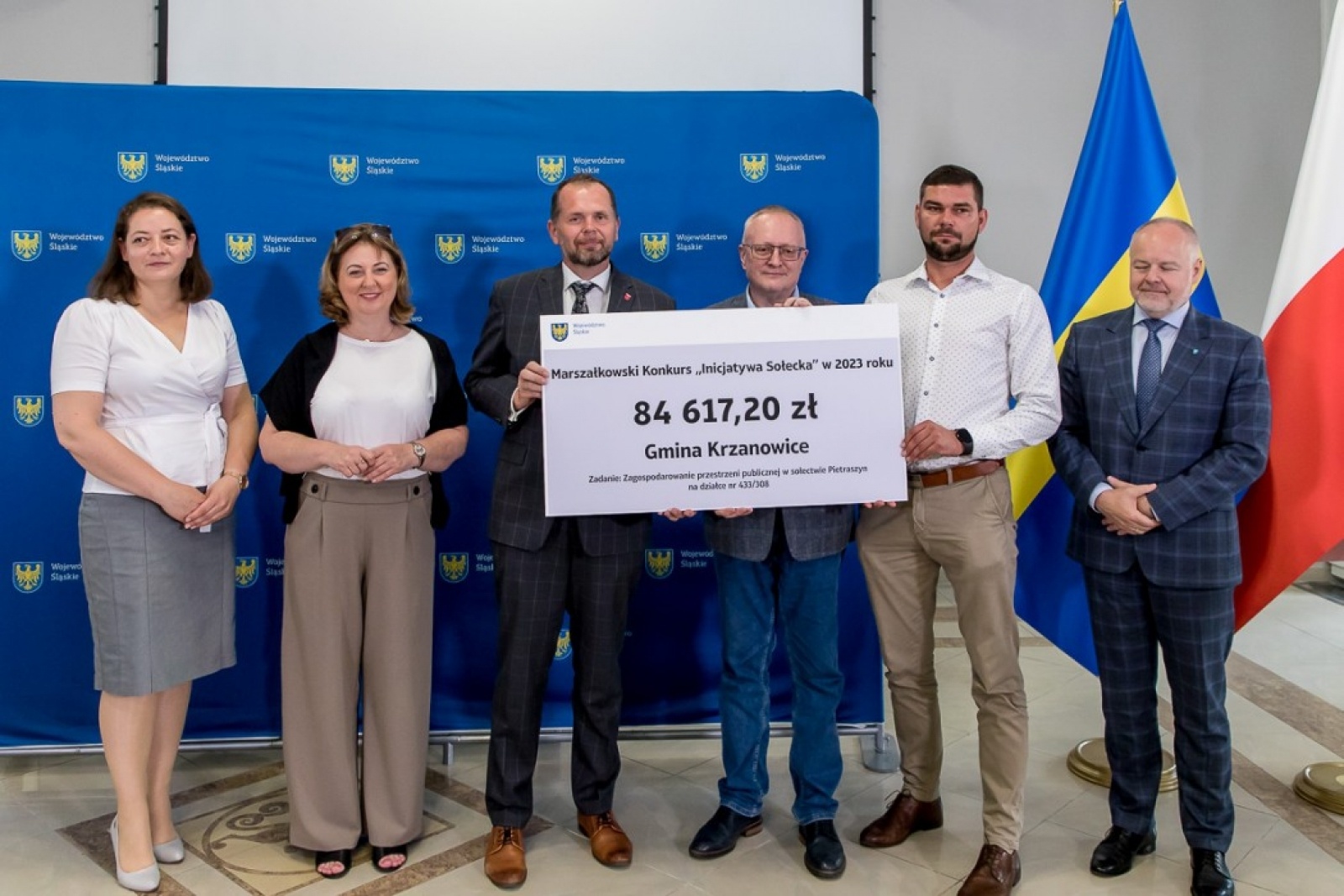 Zdjęcie w galerii na portalu naszwodzislaw.com: Inicjatywa sołecka. Wsparcie dla gmin powiatu wodzisławskiego wiadomości z regionu