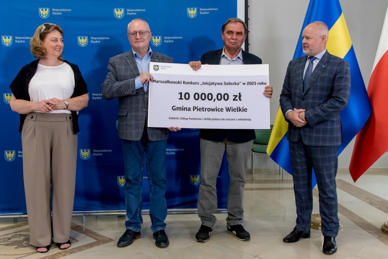 Zdjęcie w galerii na portalu naszwodzislaw.com: Inicjatywa sołecka. Wsparcie dla gmin powiatu wodzisławskiego wiadomości z regionu