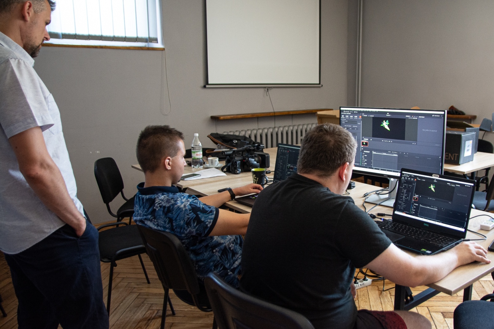 Zdjęcie w galerii na portalu naszwodzislaw.com: Wideomontaż bez tajemnic w WCK wiadomości z regionu