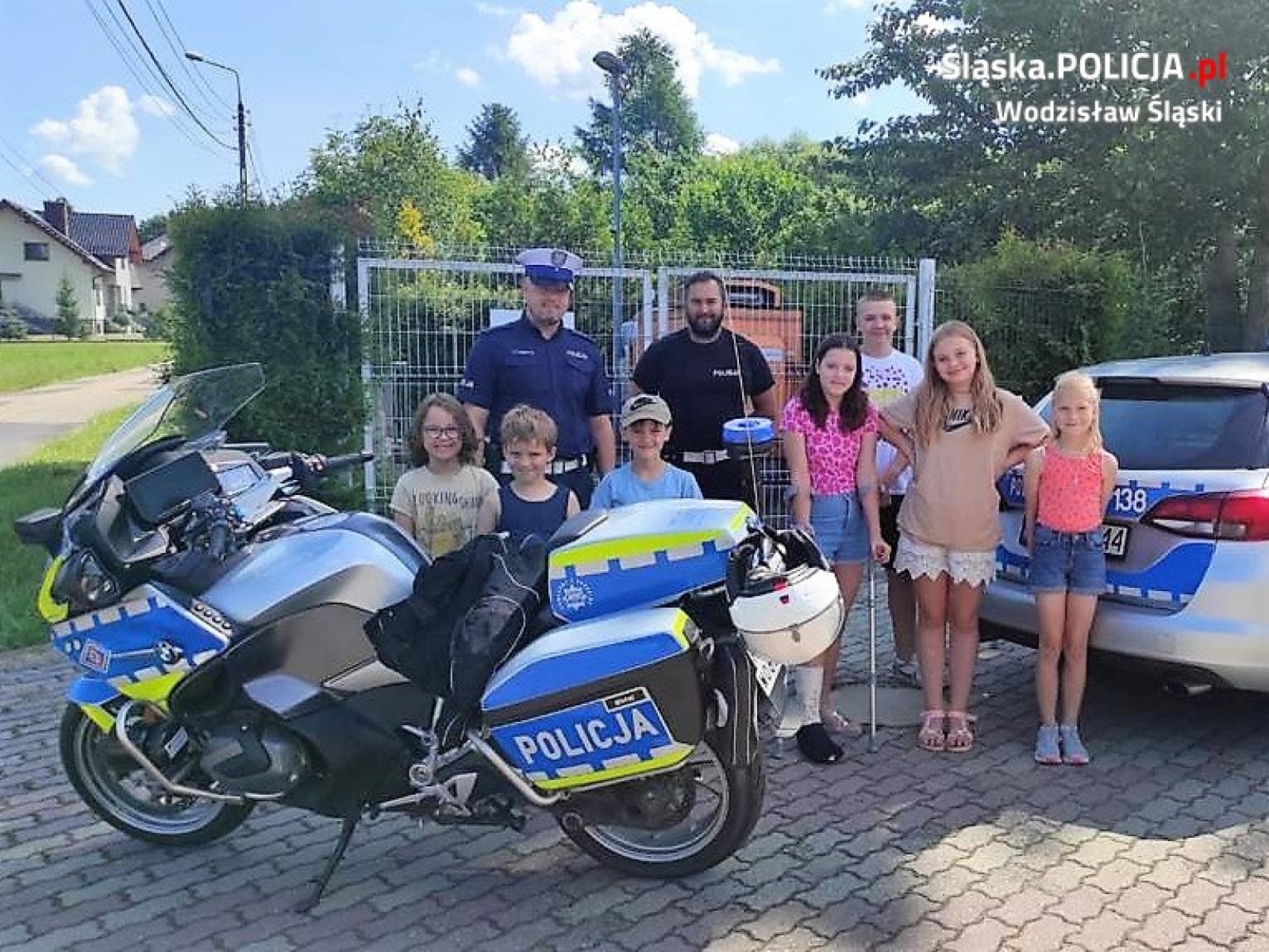 Zdjęcie w galerii na portalu naszwodzislaw.com: Bezpieczne wakacje z wodzisławską drogówką wiadomości z regionu