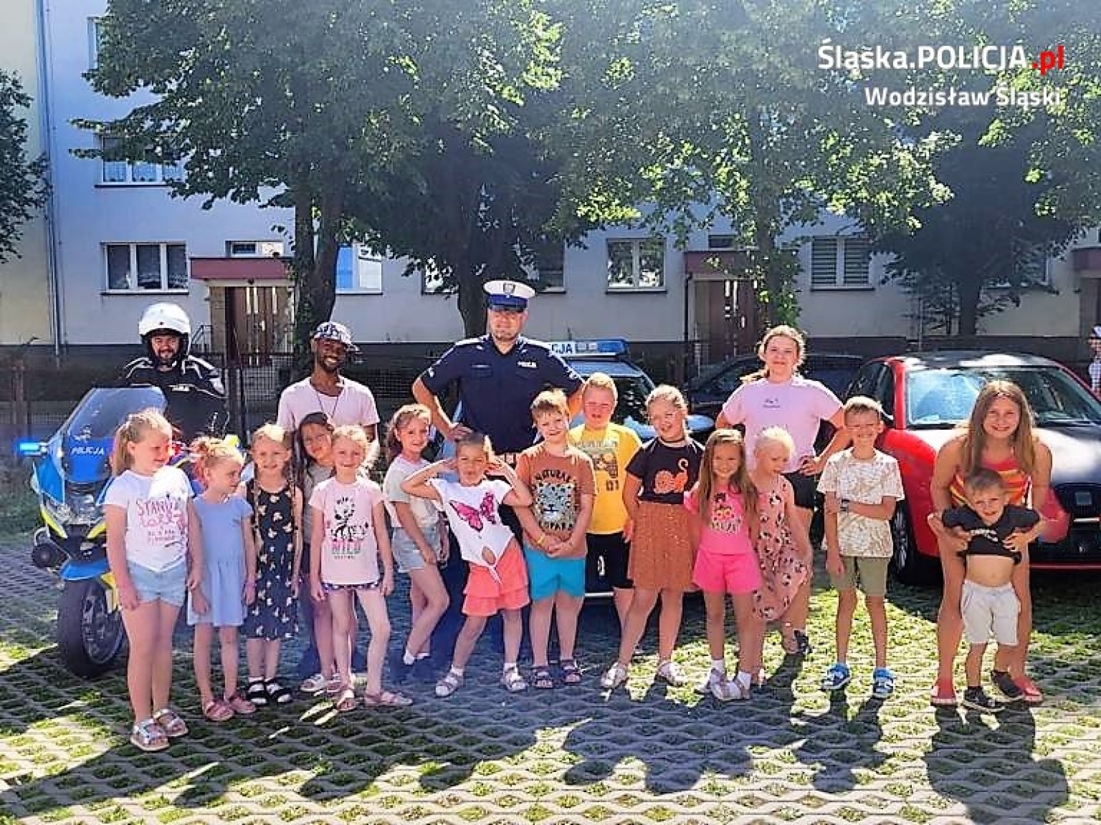 Zdjęcie w galerii na portalu naszwodzislaw.com: Bezpieczne wakacje z wodzisławską drogówką wiadomości z regionu