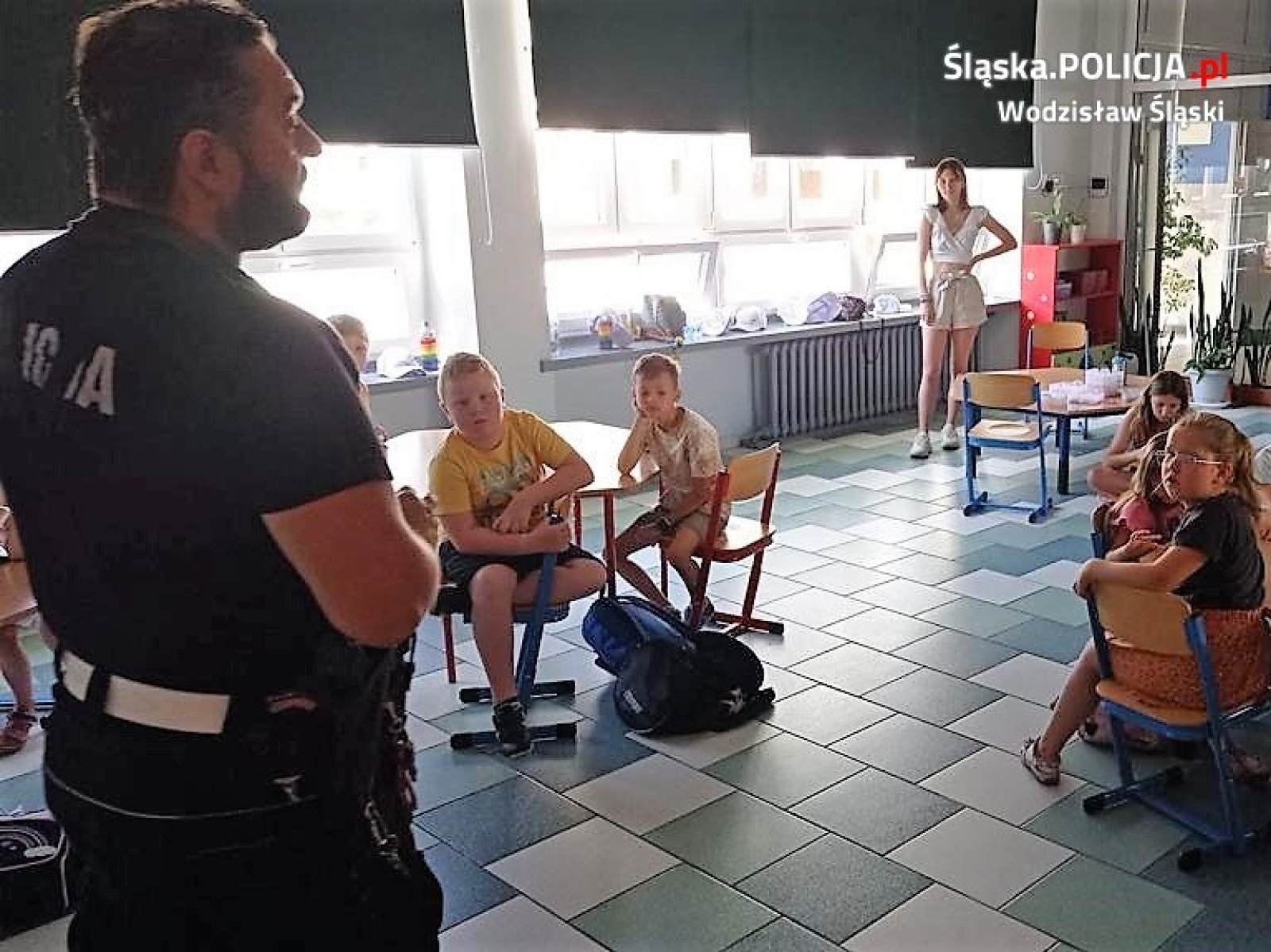 Zdjęcie w galerii na portalu naszwodzislaw.com: Bezpieczne wakacje z wodzisławską drogówką wiadomości z regionu