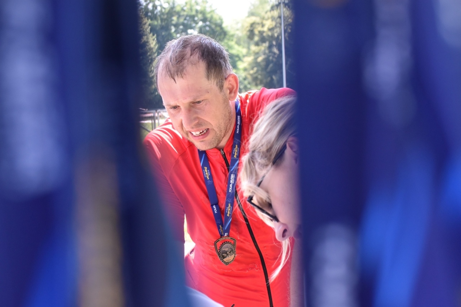 Zdjęcie w galerii na portalu naszwodzislaw.com: Godów gościł uczestników kolarskiego maratonu Tour de Silesia wiadomości z regionu