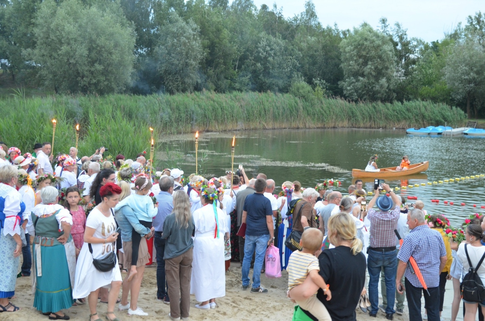 Zdjęcie w galerii na portalu naszwodzislaw.com: Noc Świętojańska w Olzie za nami [FOTO] wiadomości z regionu