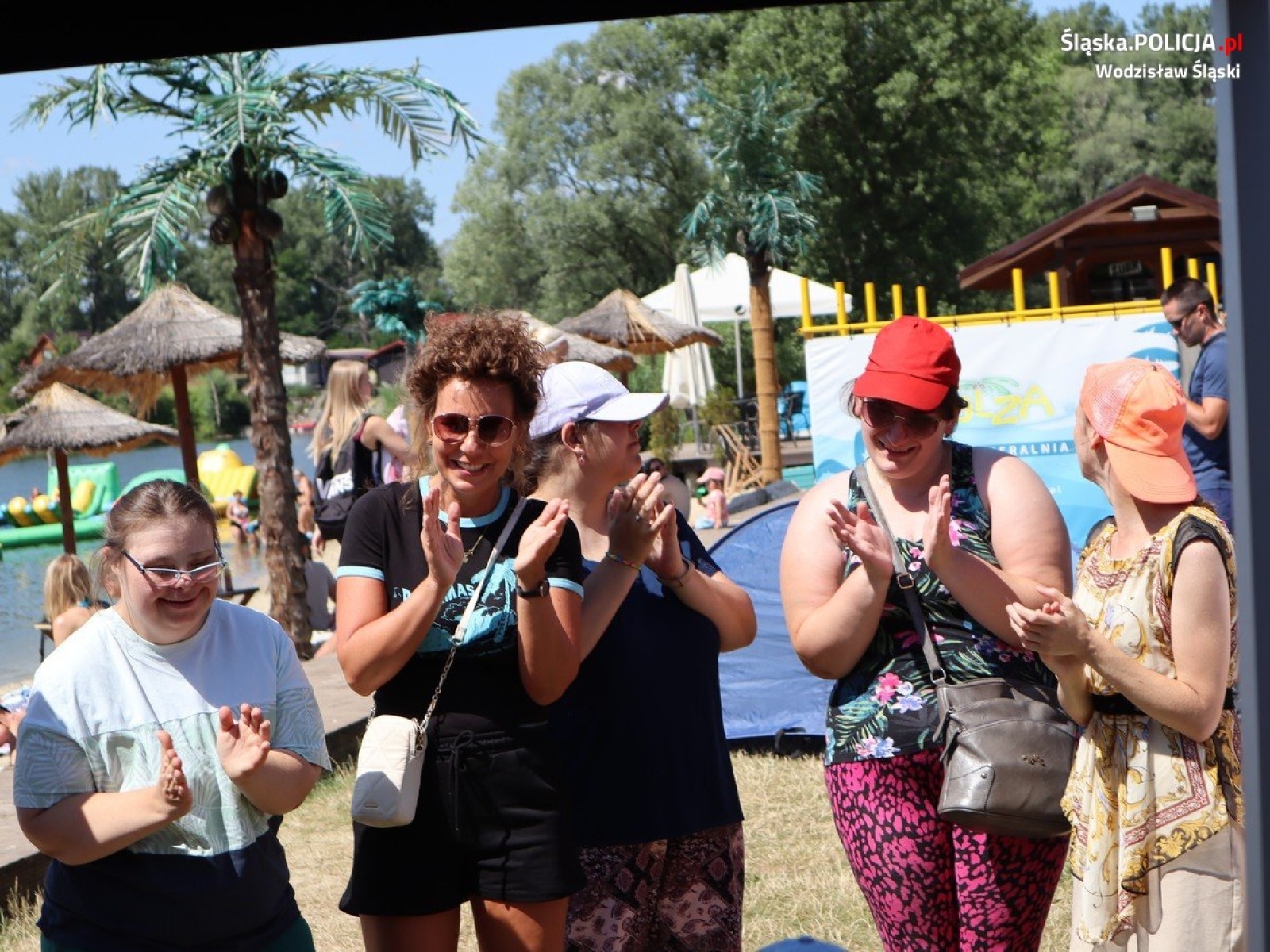 Zdjęcie w galerii na portalu naszwodzislaw.com: Bezpieczeństwo nad wodą. Wspólna akcja policji, strażaków i WOPR wiadomości z regionu