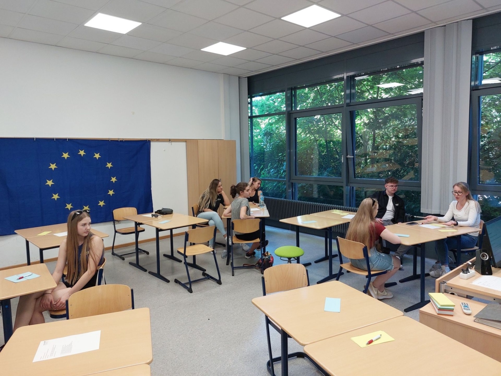 Zdjęcie w galerii na portalu naszwodzislaw.com: Młodzież z powiatów Recklinghausen i Wodzisław Śl. udowadnia, że wspólna Europa to nie tylko hasło wiadomości z regionu