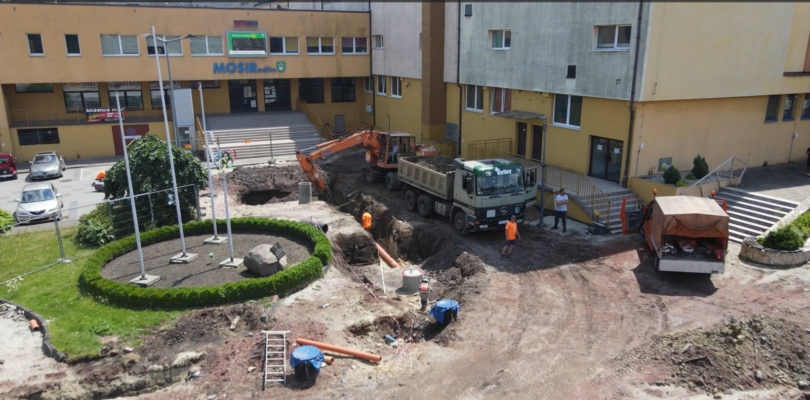 Zdjęcie w galerii na portalu naszwodzislaw.com: Coraz mniej betonu w Radlinie wiadomości z regionu