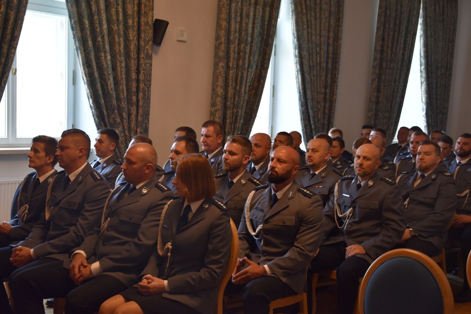 Zdjęcie w galerii na portalu naszwodzislaw.com: Wodzisławscy policjanci uczcili swoje święto [FOTO] wiadomości z regionu