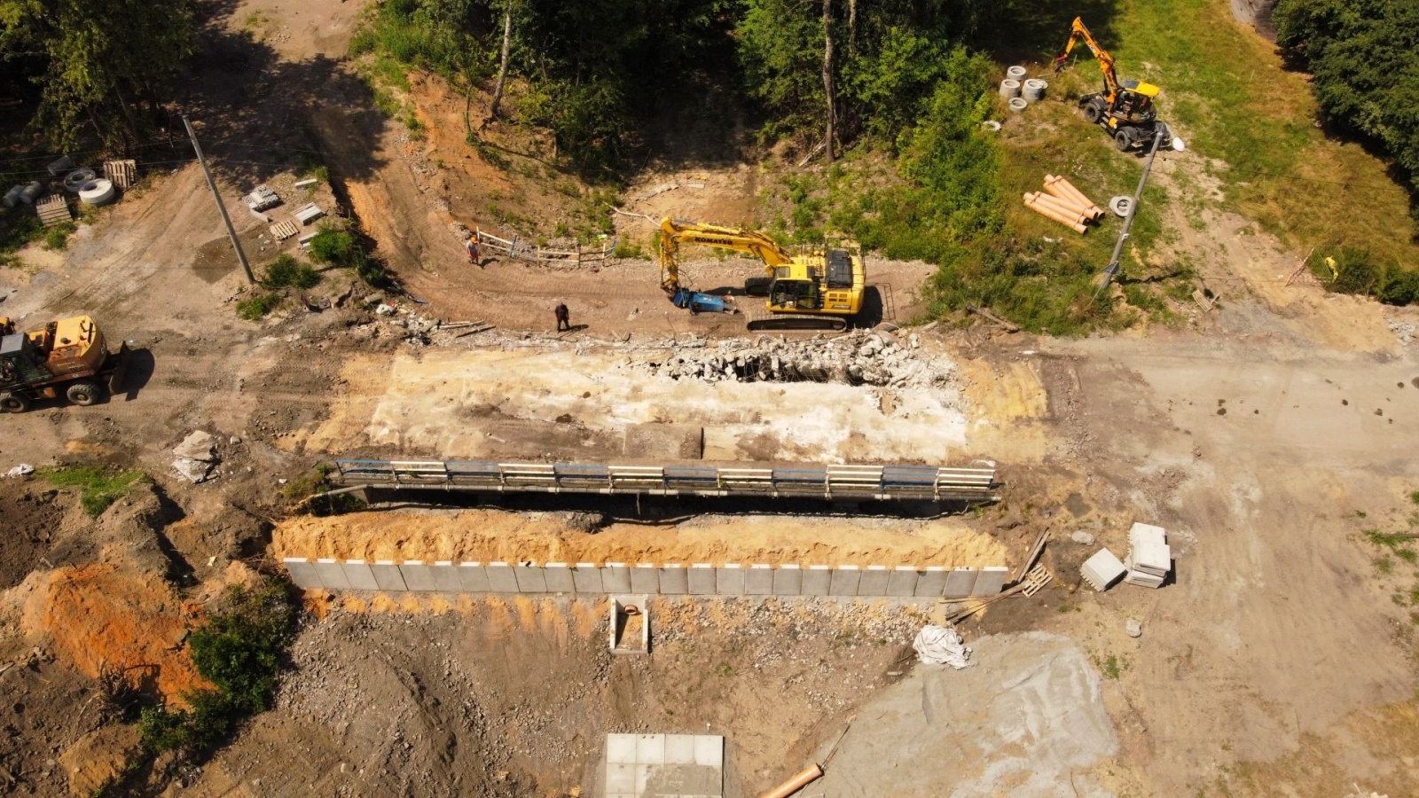 Zdjęcie w galerii na portalu naszwodzislaw.com: Przebudowa ulicy Czarnieckiego idzie pełną parą [FOTO i WIDEO] wiadomości z regionu