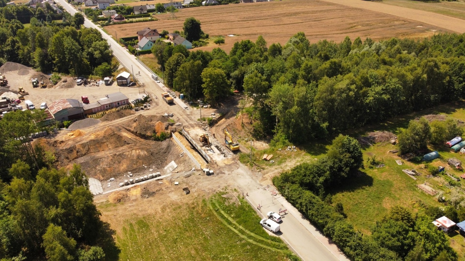 Zdjęcie w galerii na portalu naszwodzislaw.com: Przebudowa ulicy Czarnieckiego idzie pełną parą [FOTO i WIDEO] wiadomości z regionu