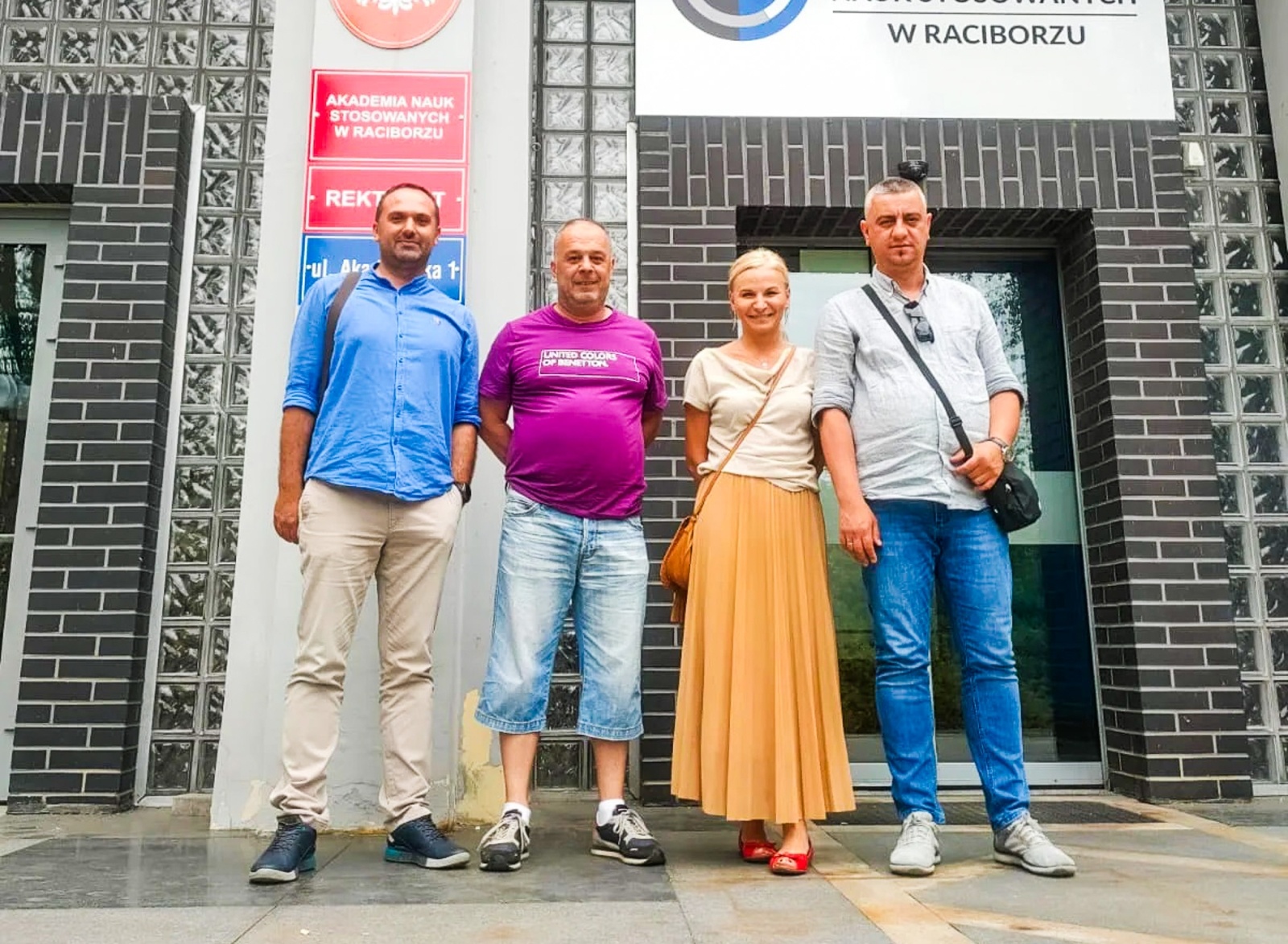 Zdjęcie w galerii na portalu naszwodzislaw.com: Akademicy z Sarajewa w Raciborzu wiadomości z regionu