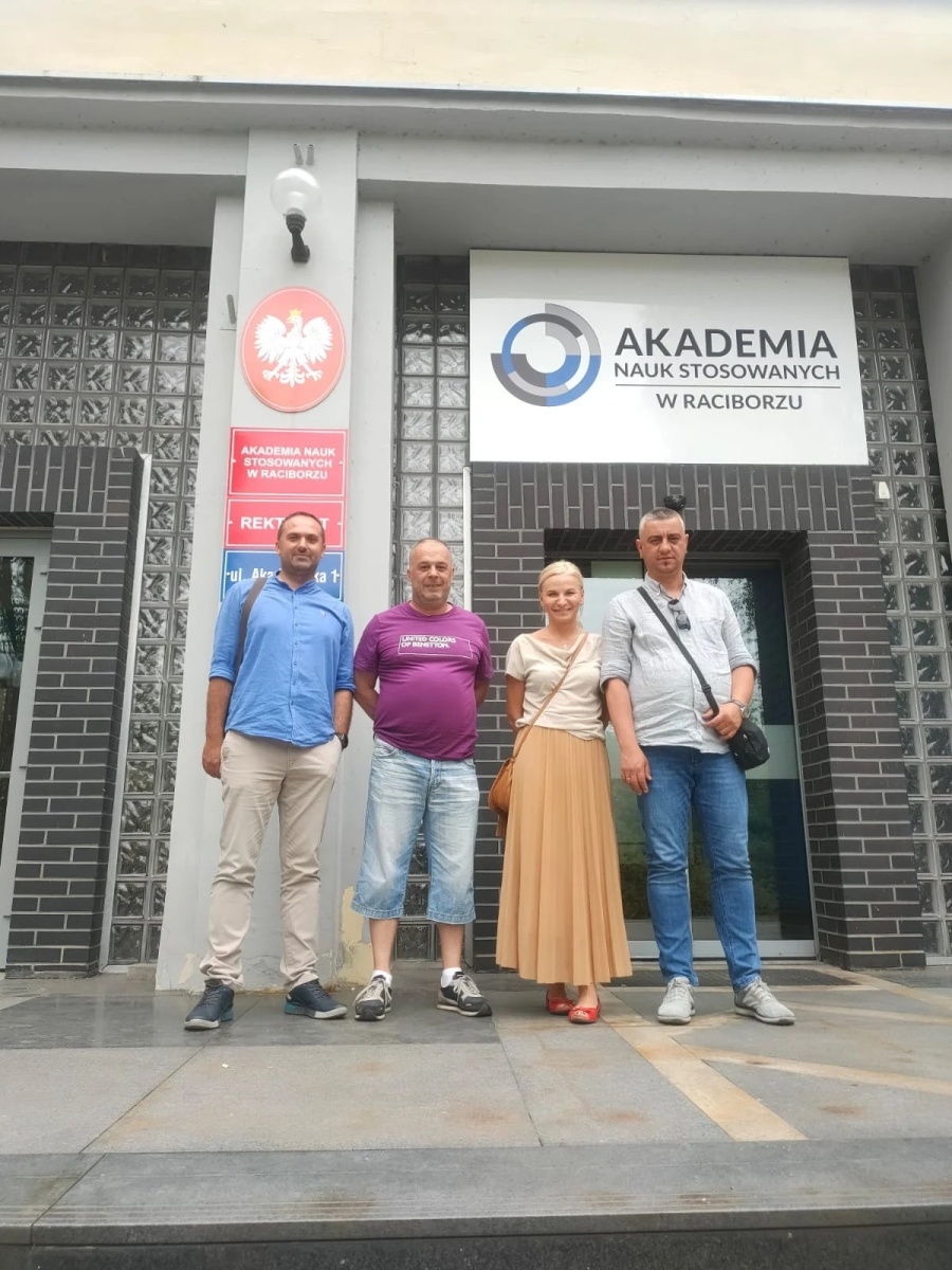 Zdjęcie w galerii na portalu naszwodzislaw.com: Akademicy z Sarajewa w Raciborzu wiadomości z regionu