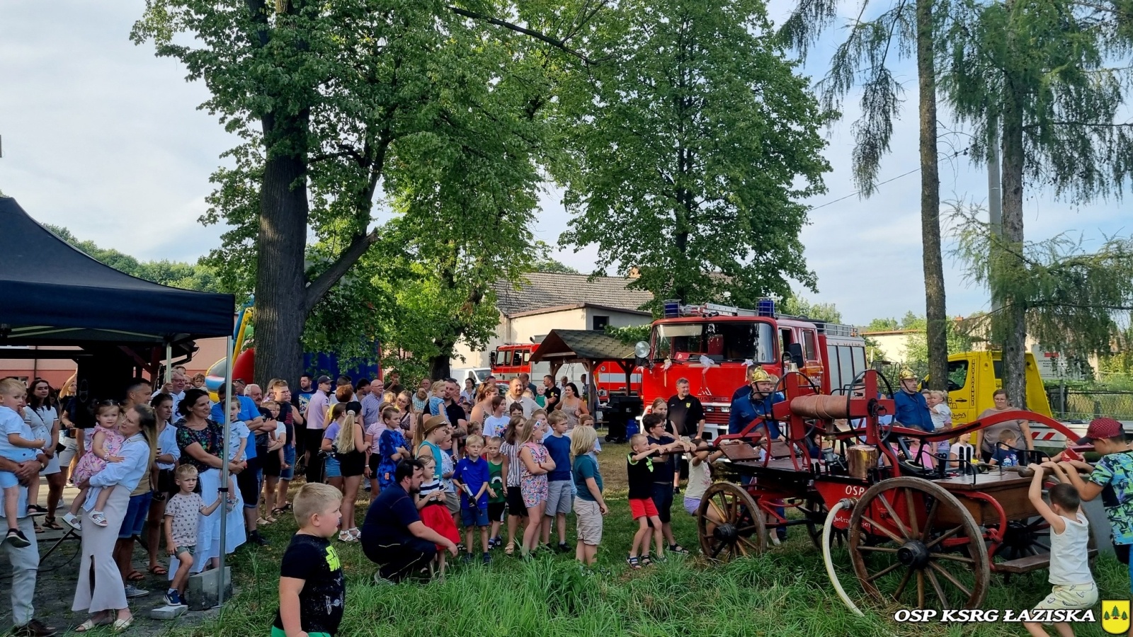 Zdjęcie w galerii na portalu naszwodzislaw.com: Działo się w Łaziskach. Festyn strażacki 2023 za nami [FOTO] wiadomości z regionu