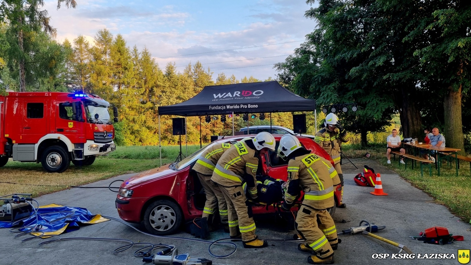 Zdjęcie w galerii na portalu naszwodzislaw.com: Działo się w Łaziskach. Festyn strażacki 2023 za nami [FOTO] wiadomości z regionu