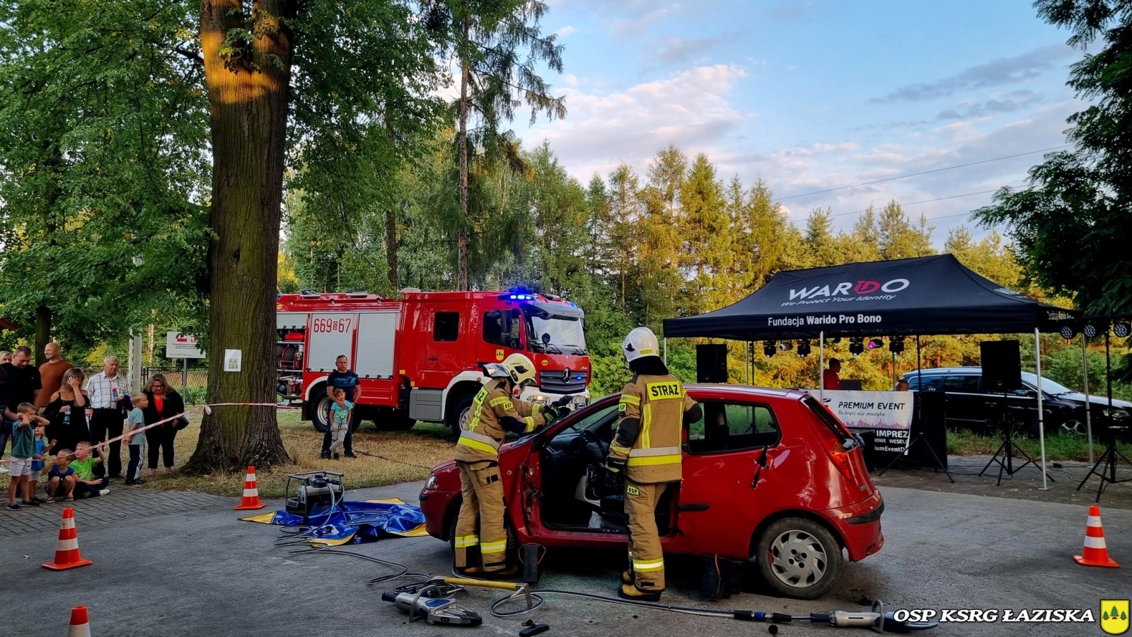 Zdjęcie w galerii na portalu naszwodzislaw.com: Działo się w Łaziskach. Festyn strażacki 2023 za nami [FOTO] wiadomości z regionu