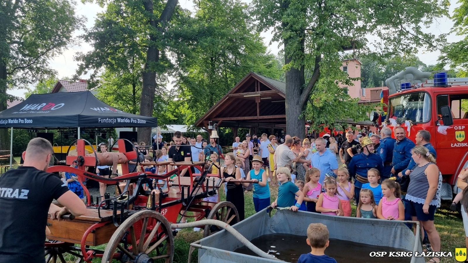 Zdjęcie w galerii na portalu naszwodzislaw.com: Działo się w Łaziskach. Festyn strażacki 2023 za nami [FOTO] wiadomości z regionu