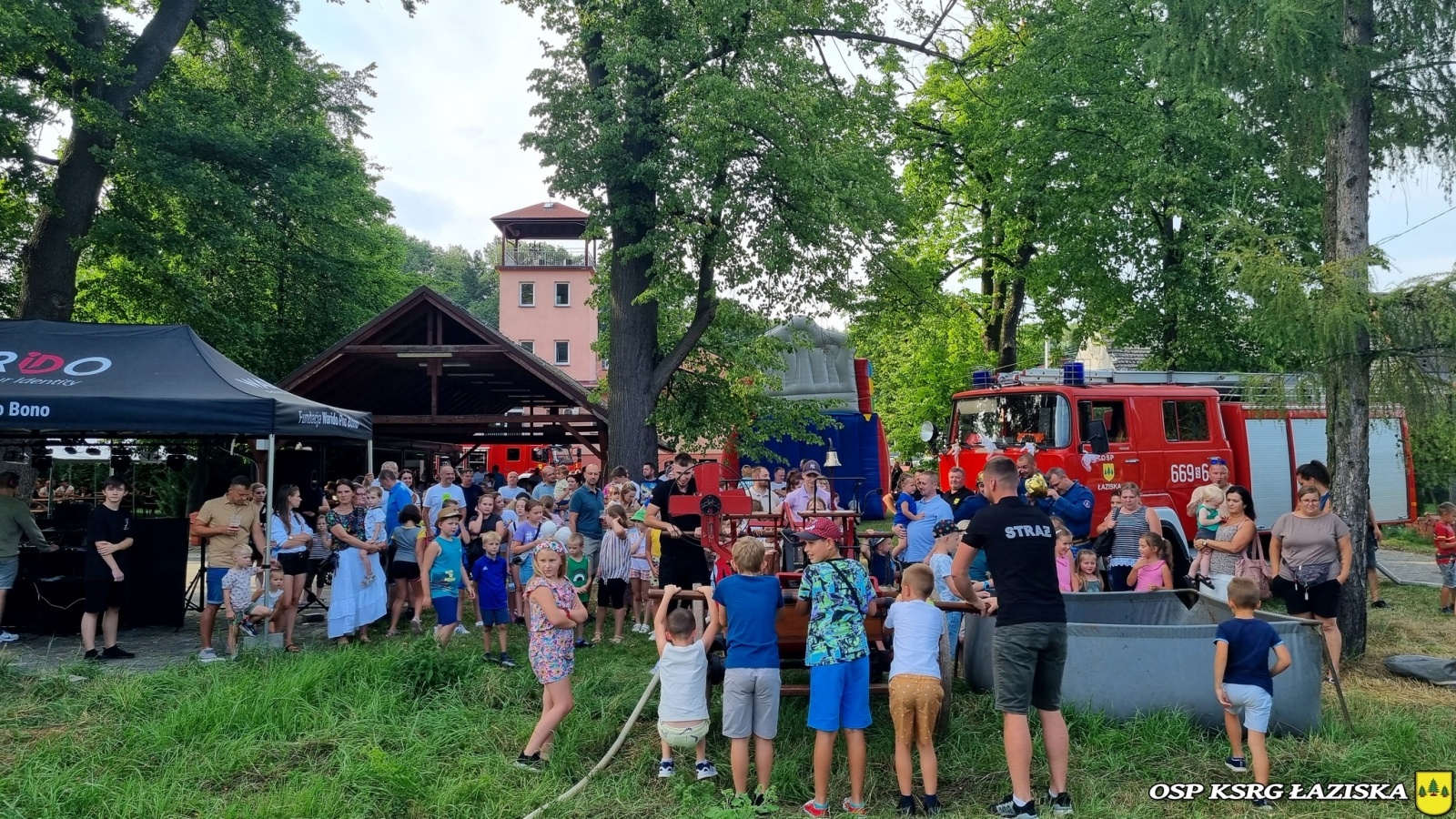 Zdjęcie w galerii na portalu naszwodzislaw.com: Działo się w Łaziskach. Festyn strażacki 2023 za nami [FOTO] wiadomości z regionu