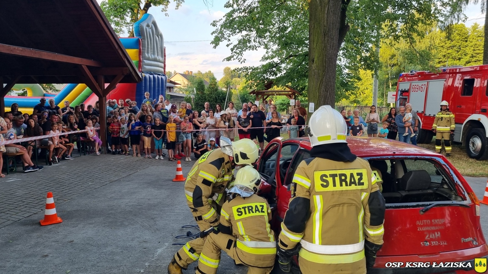 Zdjęcie w galerii na portalu naszwodzislaw.com: Działo się w Łaziskach. Festyn strażacki 2023 za nami [FOTO] wiadomości z regionu