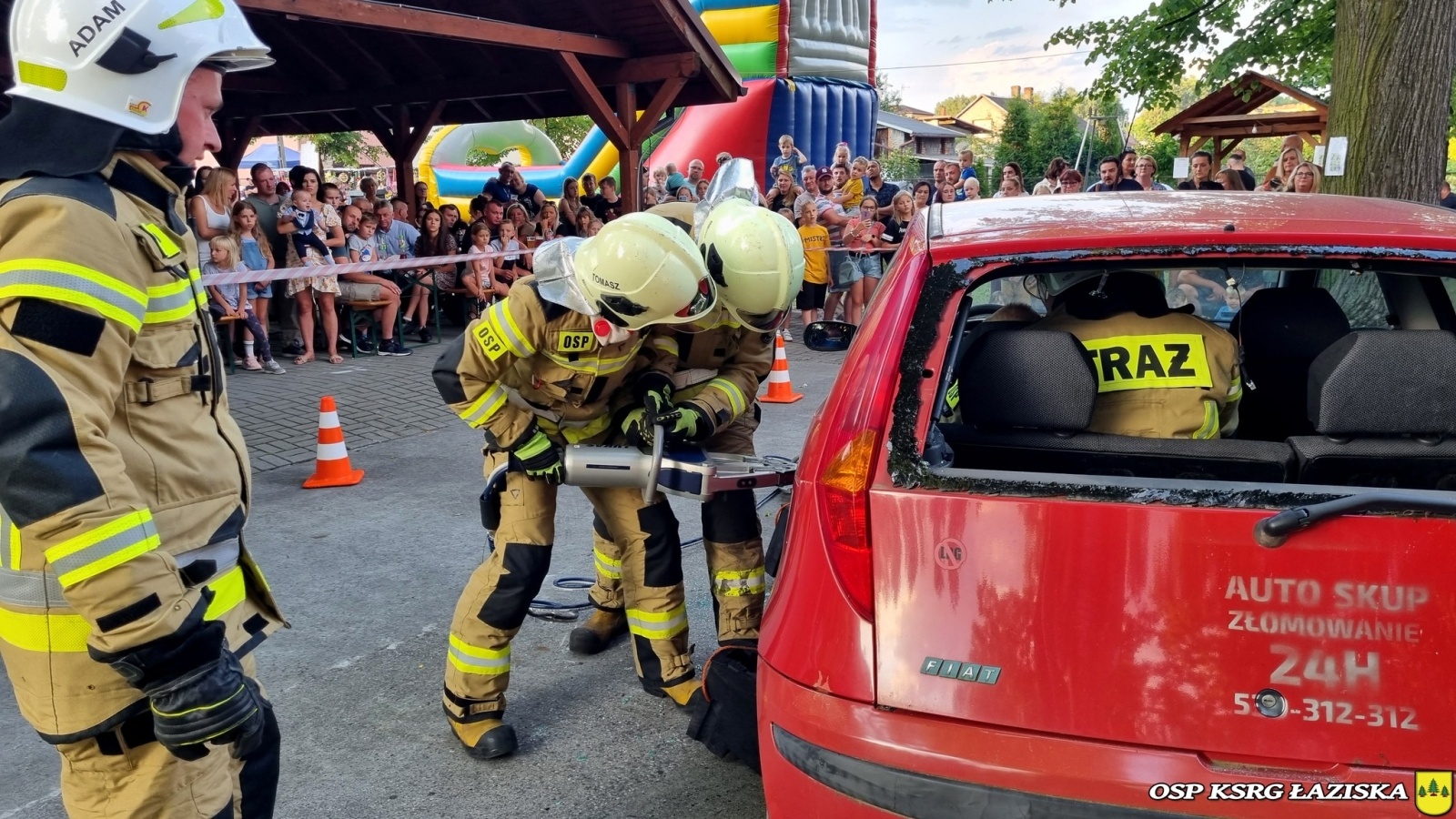Zdjęcie w galerii na portalu naszwodzislaw.com: Działo się w Łaziskach. Festyn strażacki 2023 za nami [FOTO] wiadomości z regionu