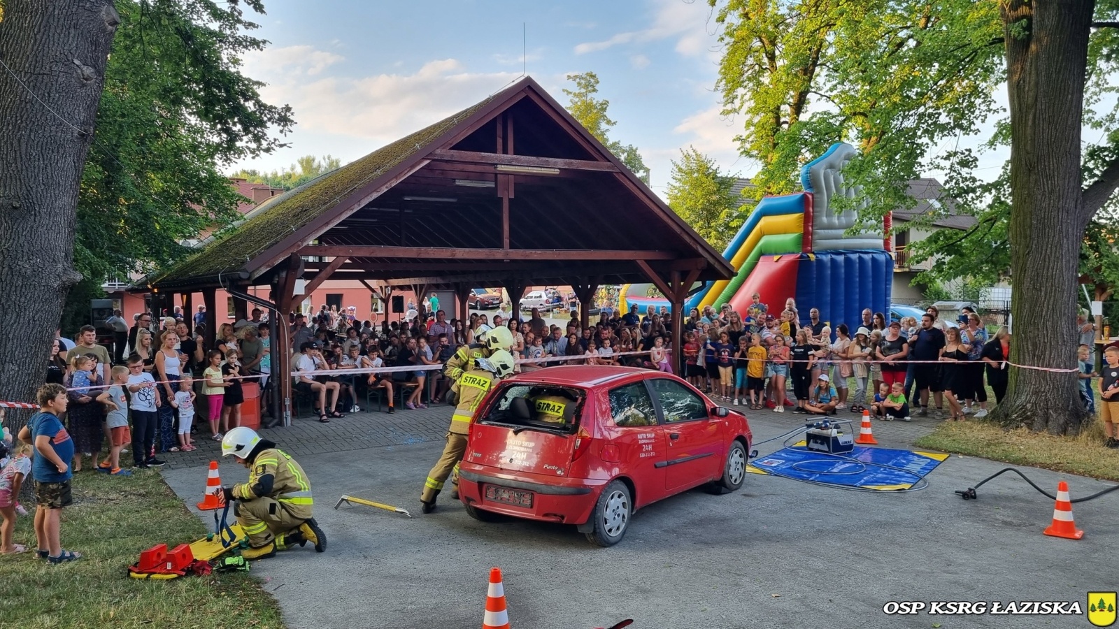 Zdjęcie w galerii na portalu naszwodzislaw.com: Działo się w Łaziskach. Festyn strażacki 2023 za nami [FOTO] wiadomości z regionu