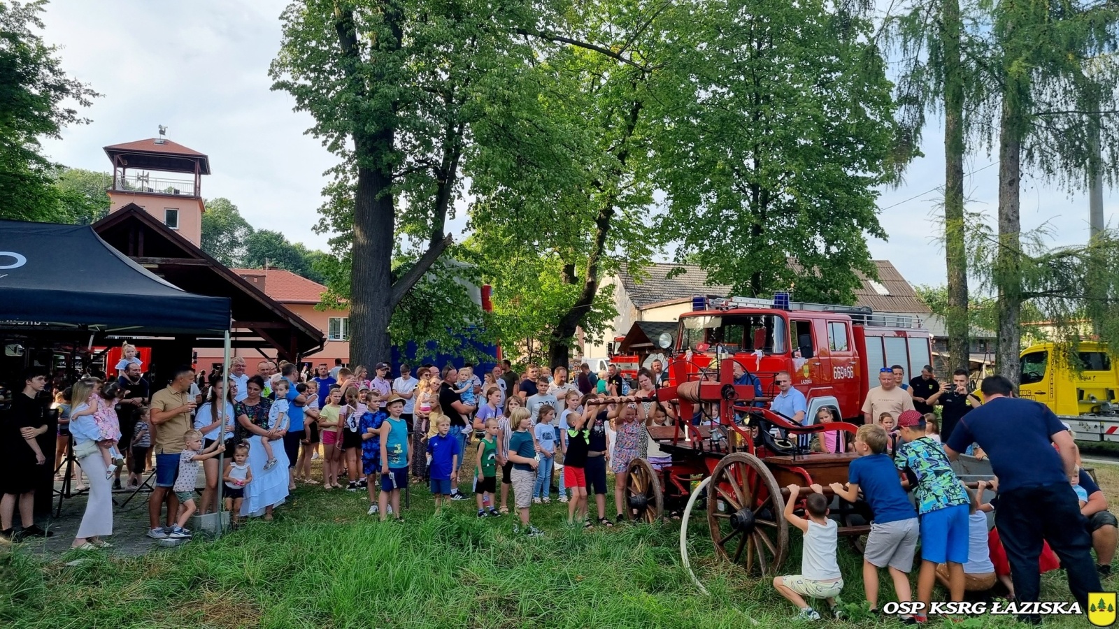 Zdjęcie w galerii na portalu naszwodzislaw.com: Działo się w Łaziskach. Festyn strażacki 2023 za nami [FOTO] wiadomości z regionu
